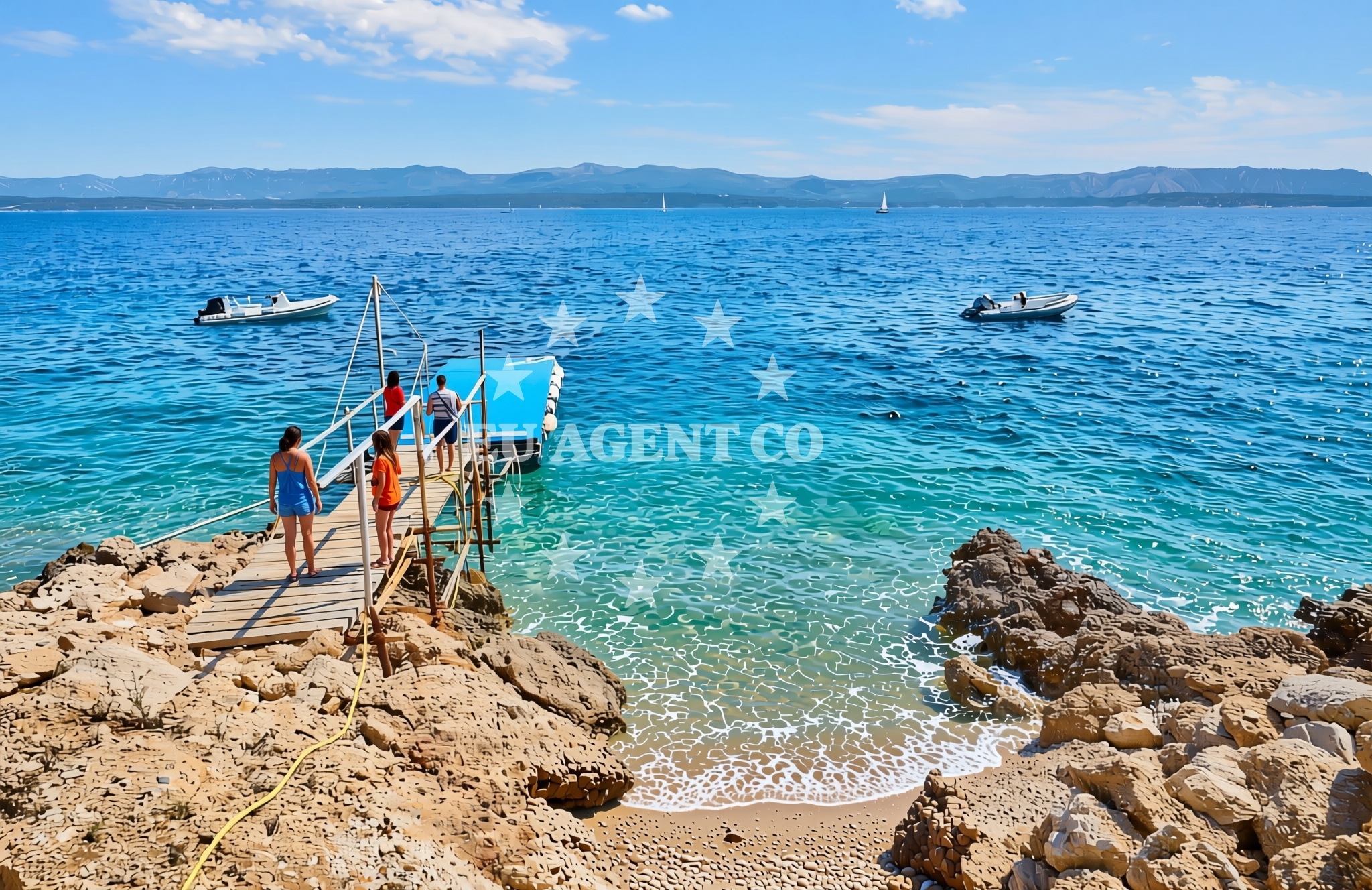 Additional view of Aloa, Bol (Brač) Beach in Aloa