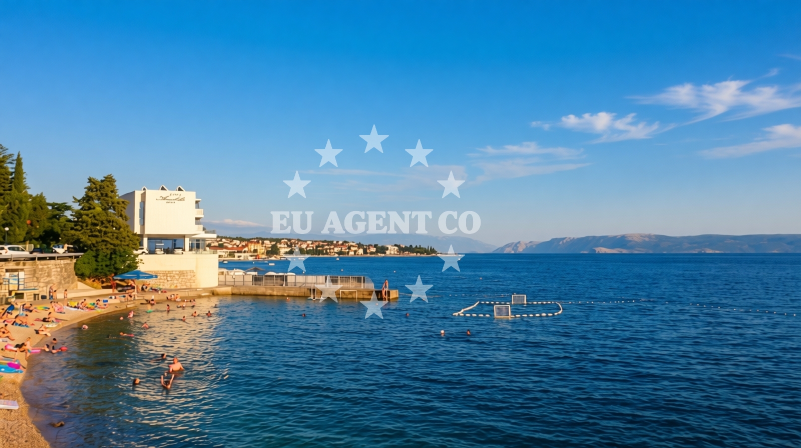 Additional view of Amabilis beach in 56D Ulica Emila Antića, Selce