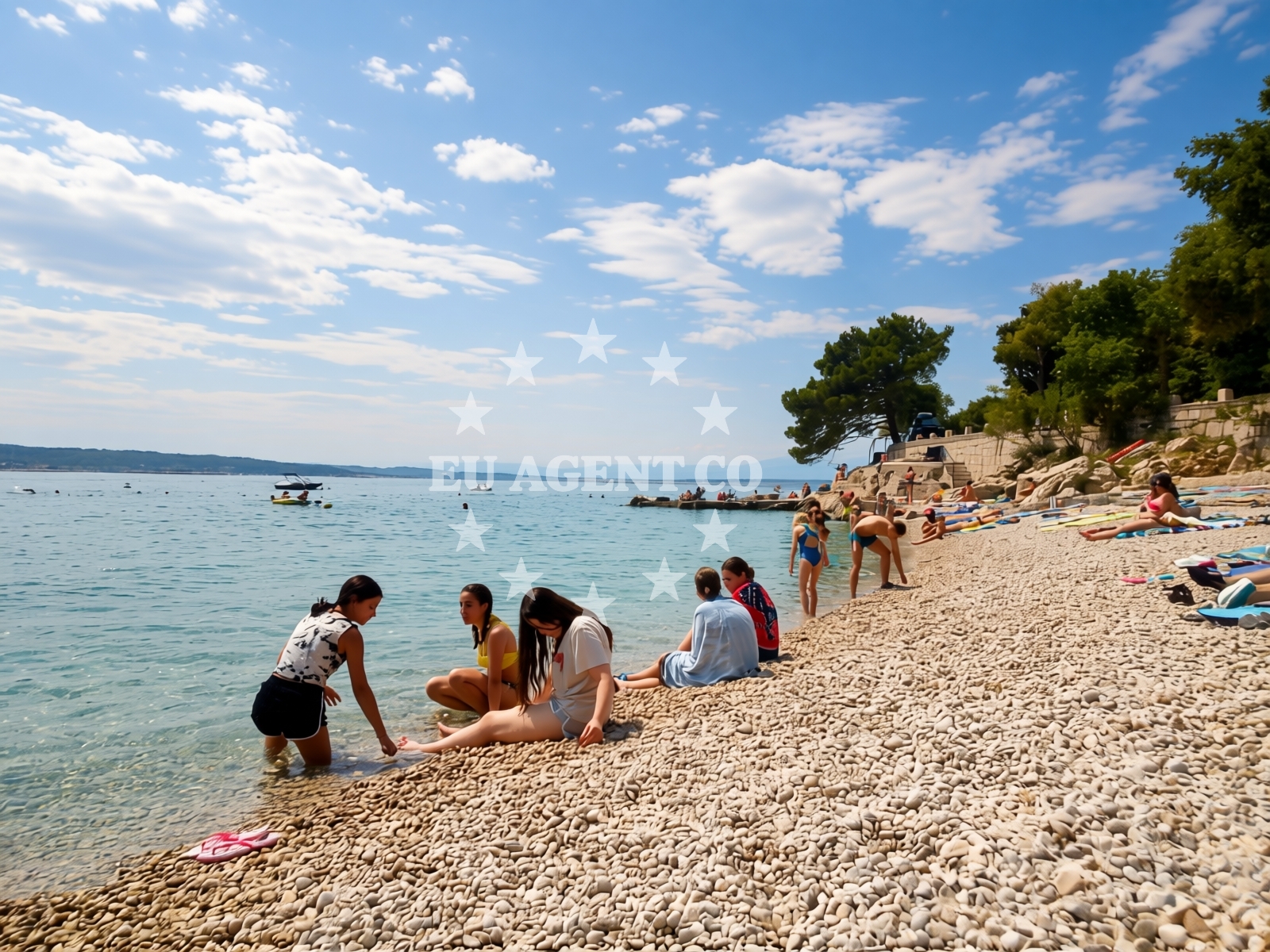 Additional view of Amabilis beach in 56D Ulica Emila Antića, Selce