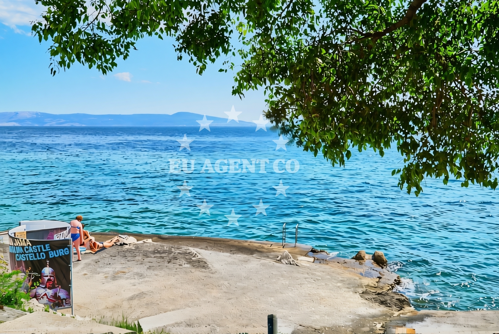 Additional view of Amabilis beach in 56D Ulica Emila Antića, Selce