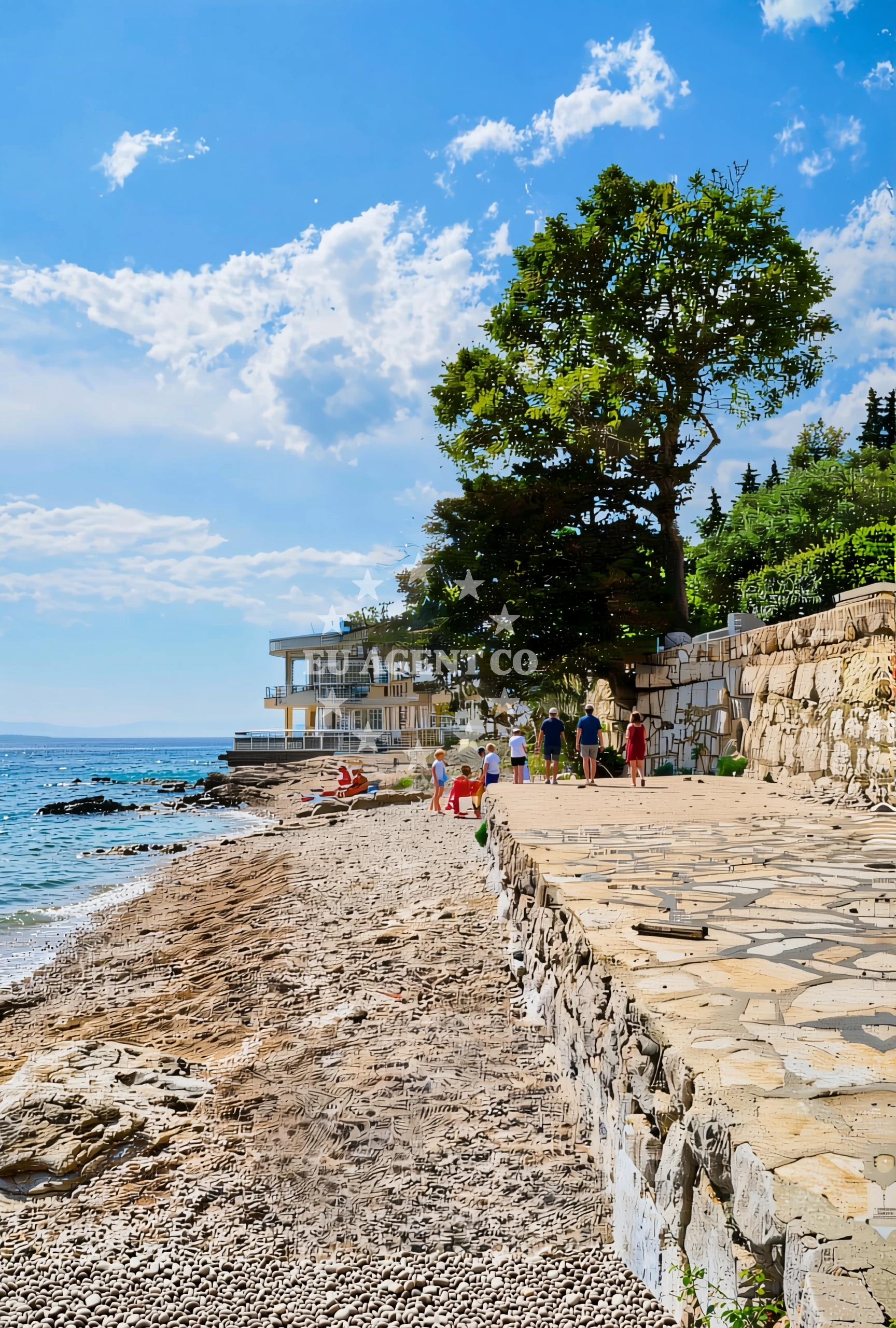 Additional view of Amabilis beach in 56D Ulica Emila Antića, Selce