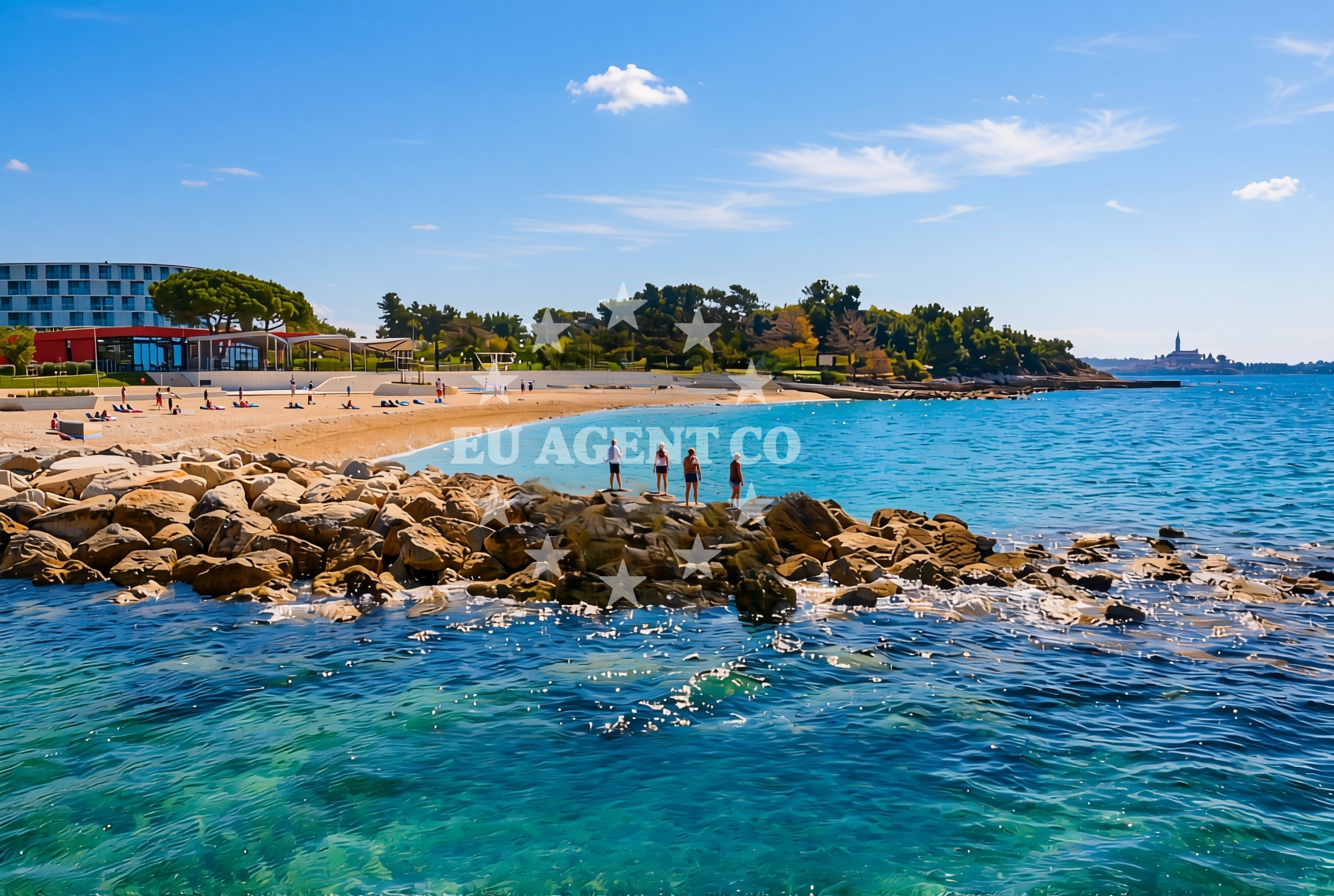 Additional view of Amarin beach in Val de Lesso 5, Rovinj