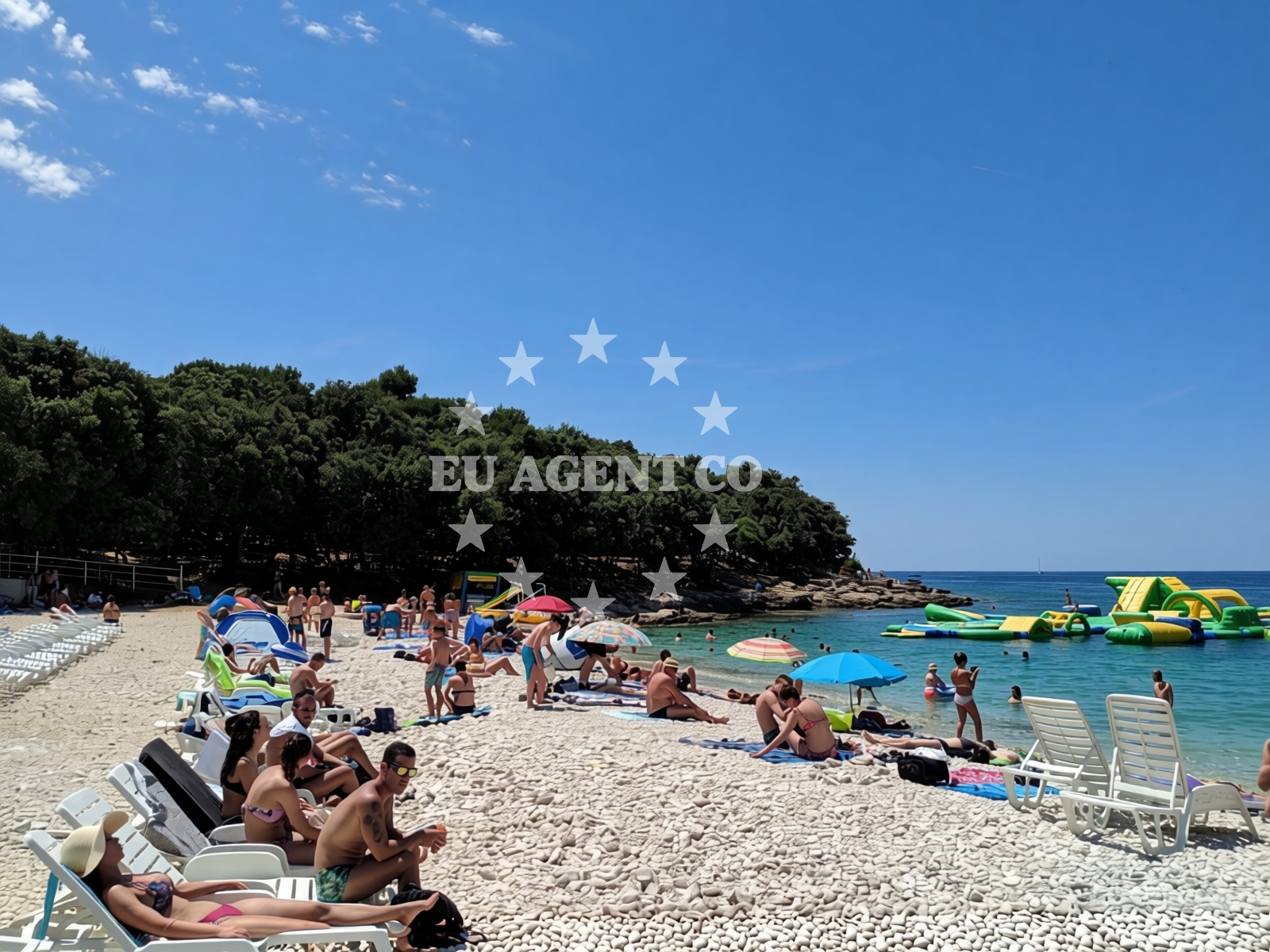 Additional view of Ambrela beach in Verudella 16, Pula