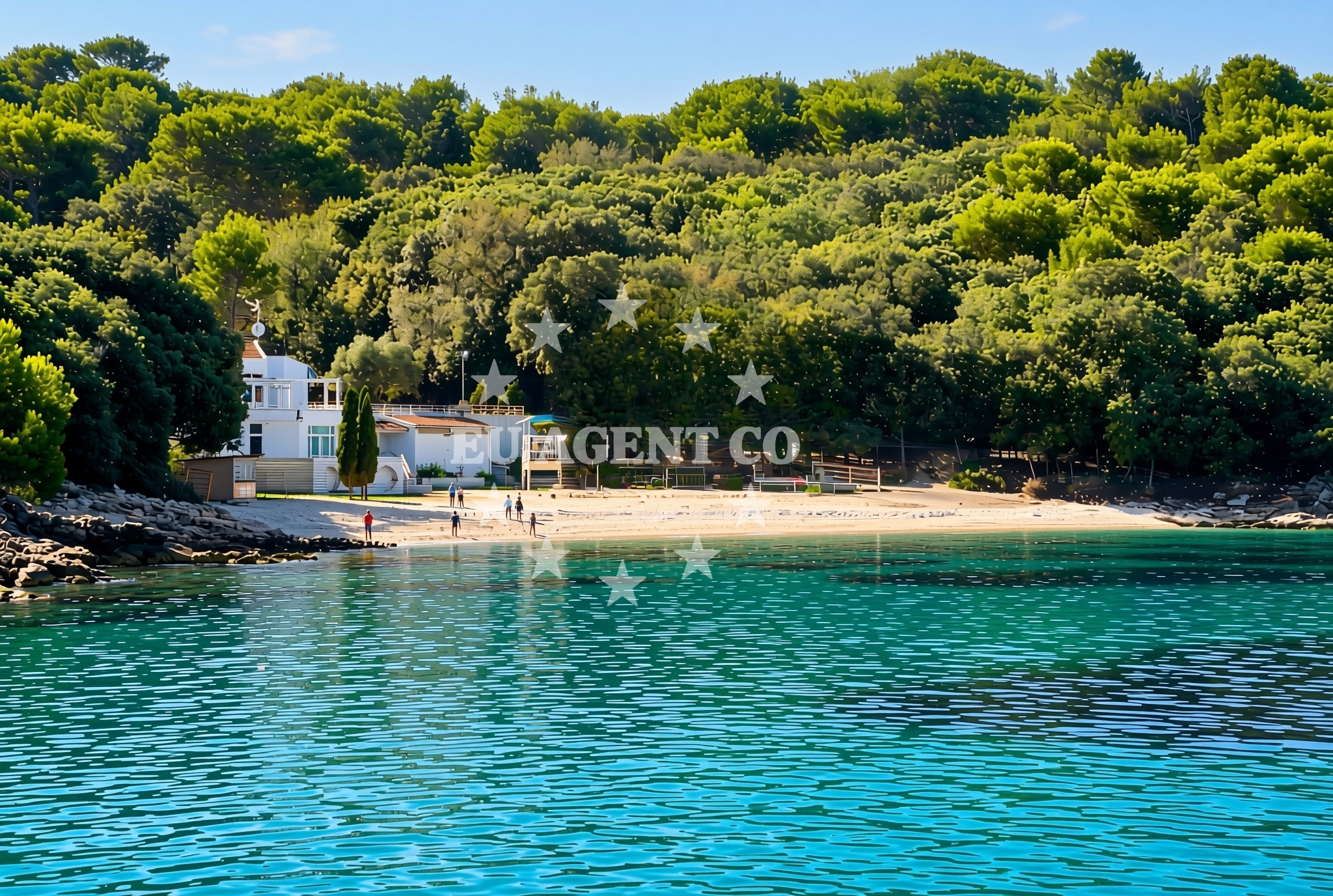 Additional view of Ambrela beach in Verudella 16, Pula