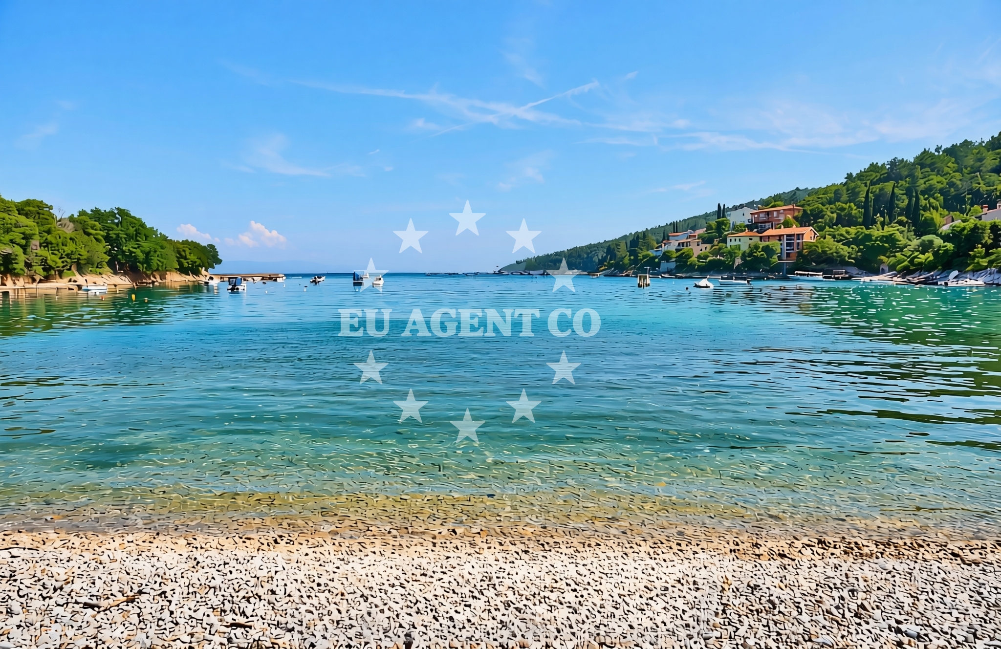 Additional view of Andrea beach in Marina 39 Sveta Marina, Rabac
