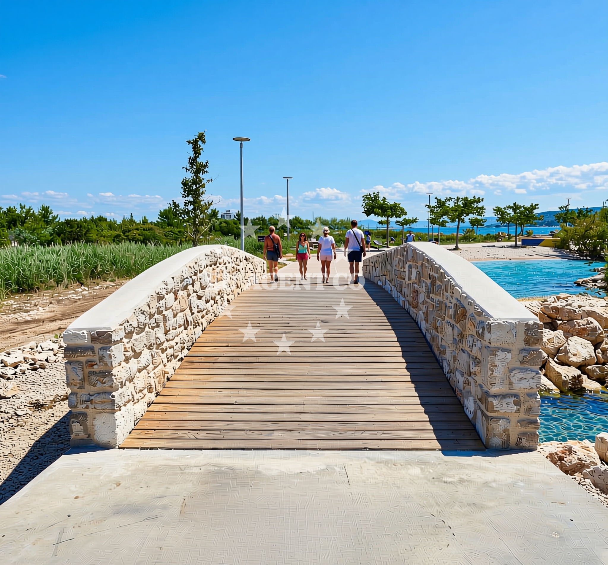 Additional view of Antašinov rt (dog beach), Vodice Beach in Antašinov rt (plaža za pse)