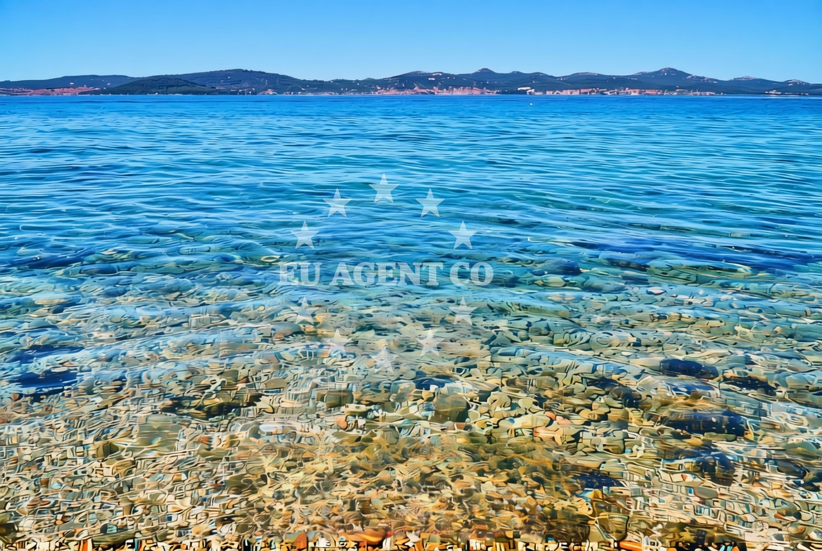 Beach facilities and surroundings at Arbanasi (Karma), Zadar Beach in Arbanasi (Karma)