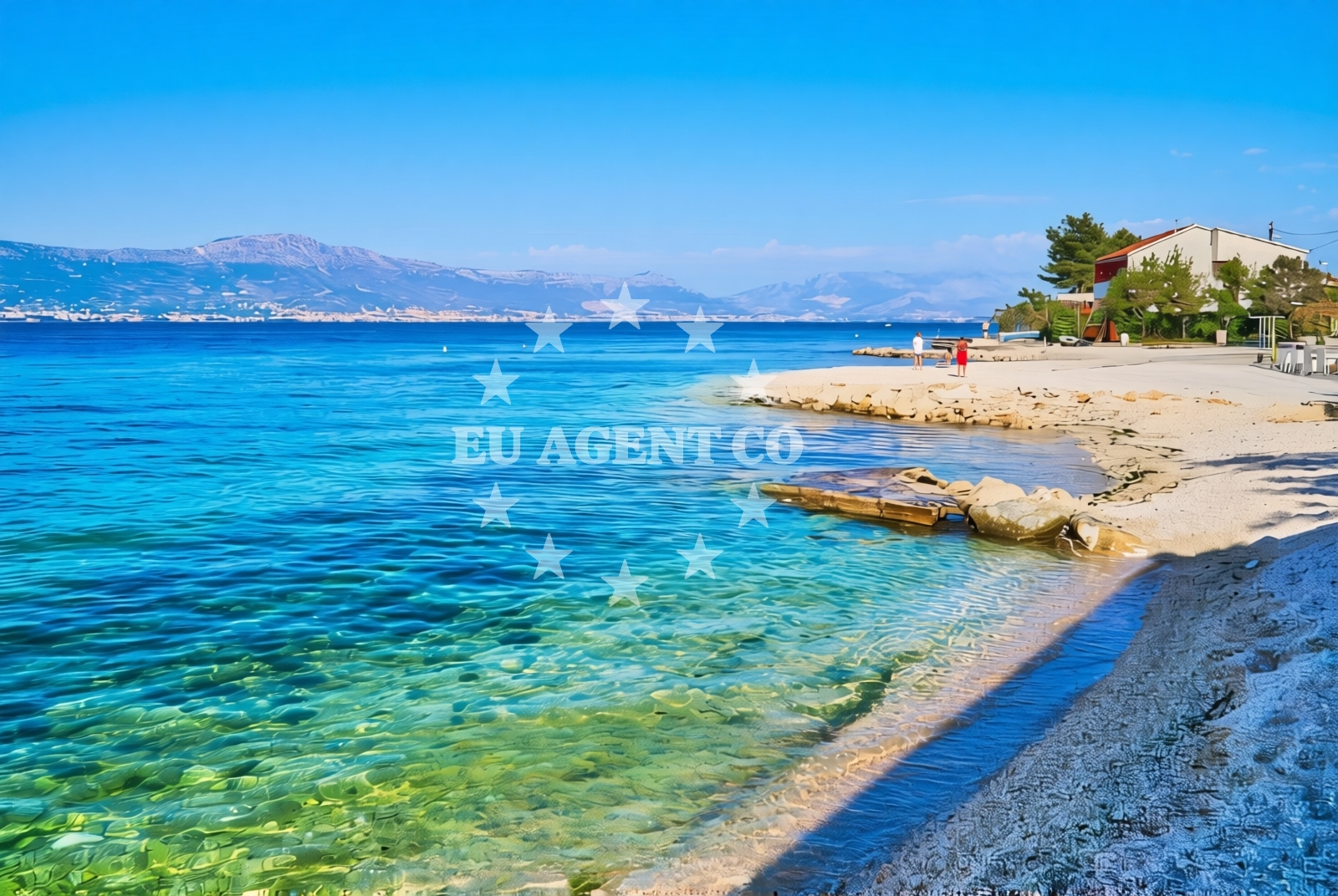 Additional view of Arbanija (Čiovo): beaches and coves (5) in Arbanija (Čiovo)