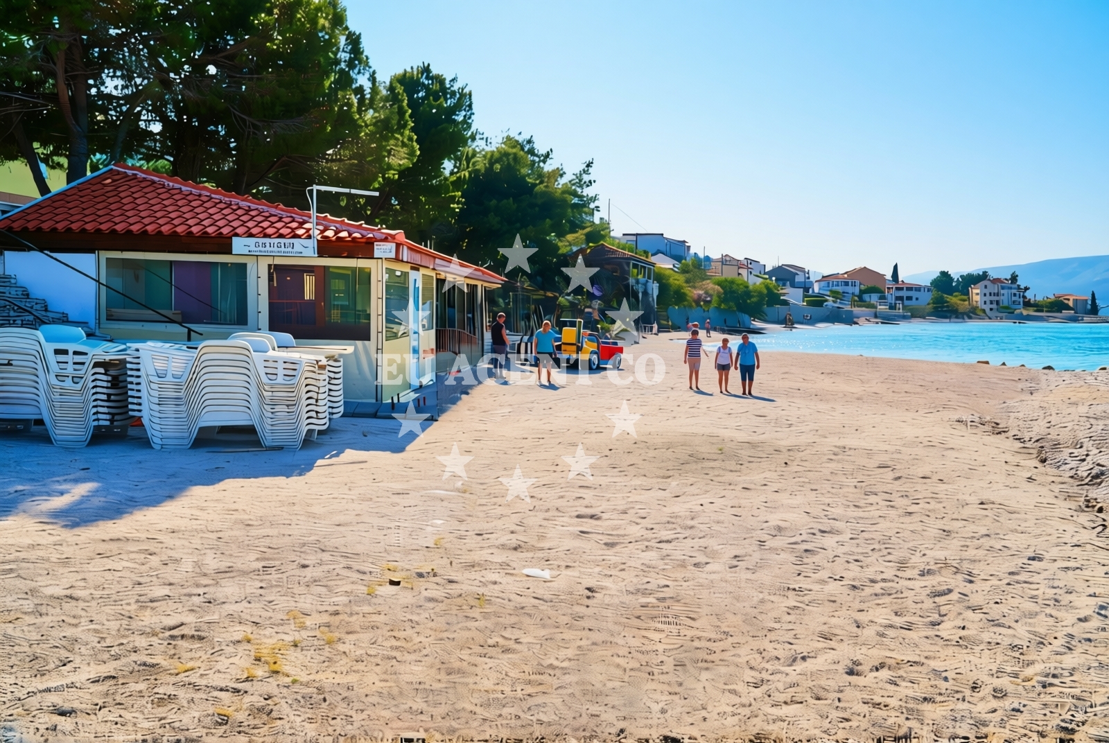 Additional view of Arbanija istok, Arbanija (Čiovo) Beach in Arbanija istok
