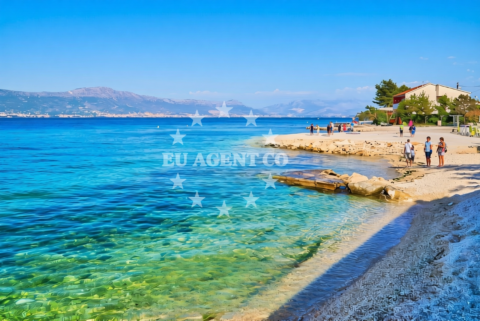 Additional view of Arbanija istok, Arbanija (Čiovo) Beach in Arbanija istok