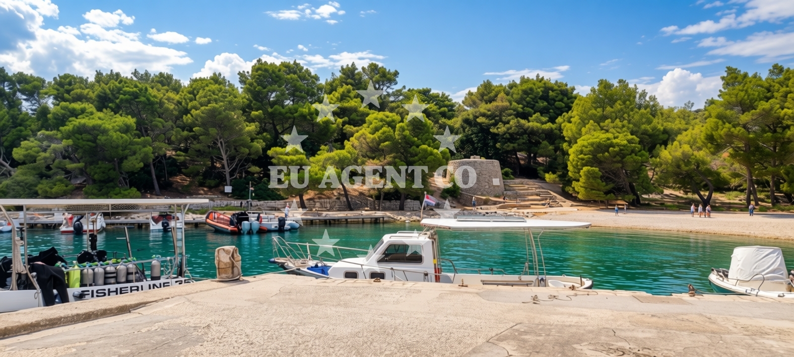 Additional view of Arta Beach in Lopar 30 A, Lopar