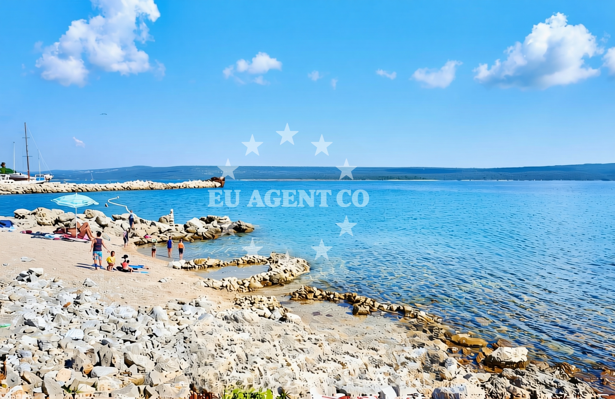 Additional view of Artac sredina, Nerezine (Lošinj) Beach in Artac sredina