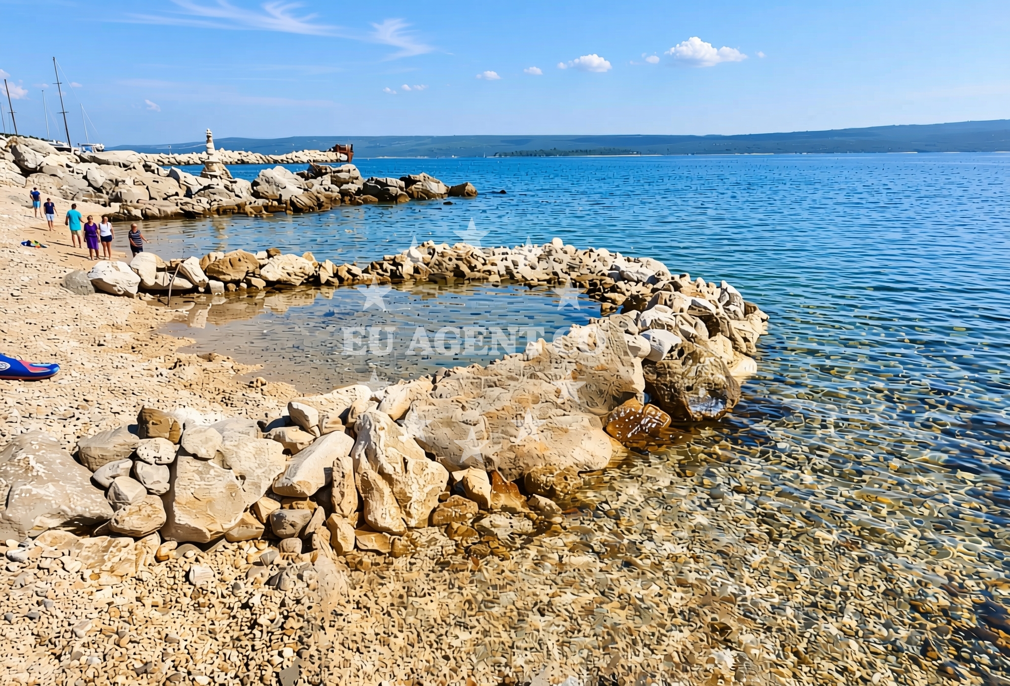 Additional view of Artac sredina, Nerezine (Lošinj) Beach in Artac sredina