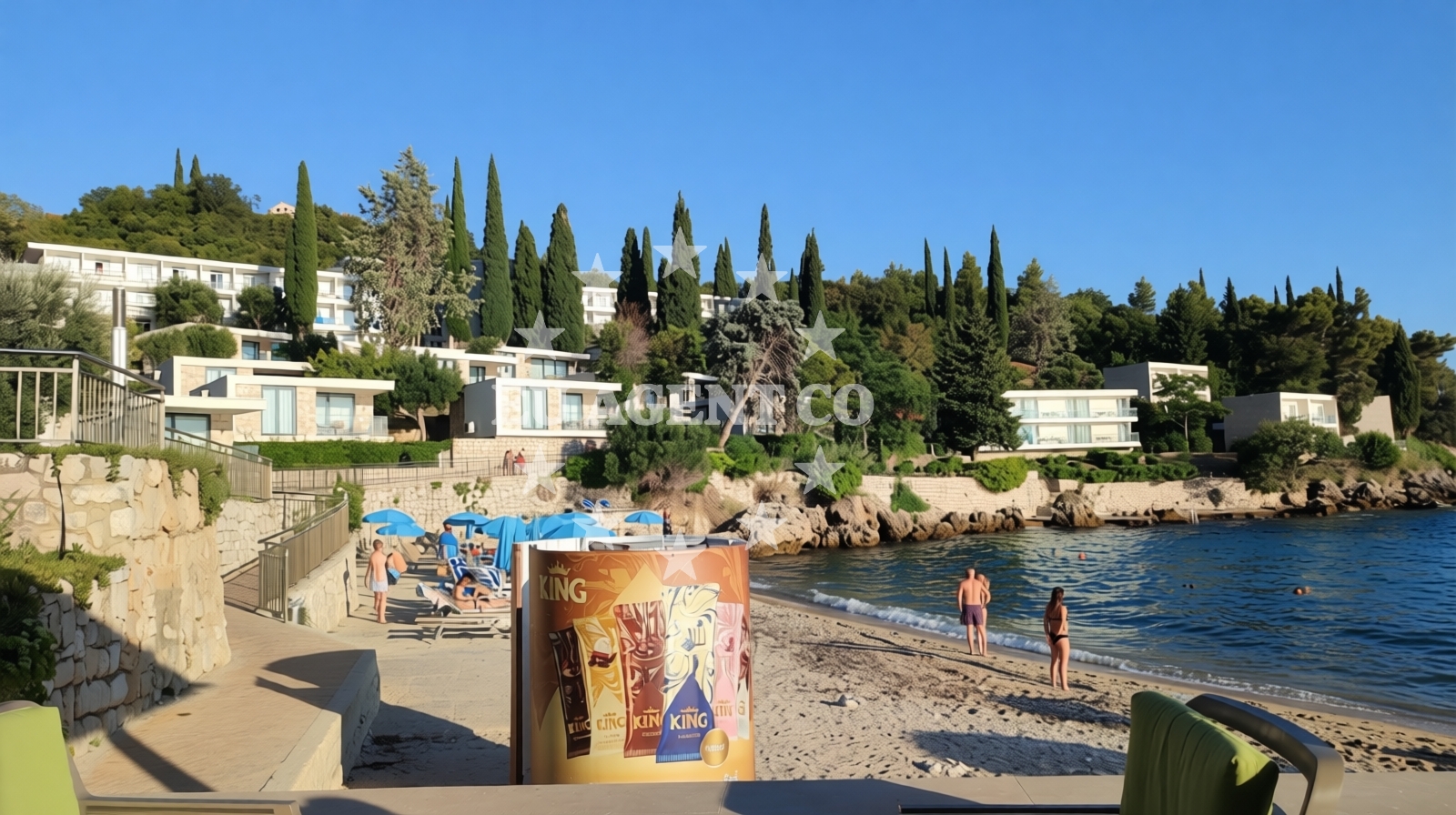 Additional view of Astarea beach in Vrelo 20, Mlini