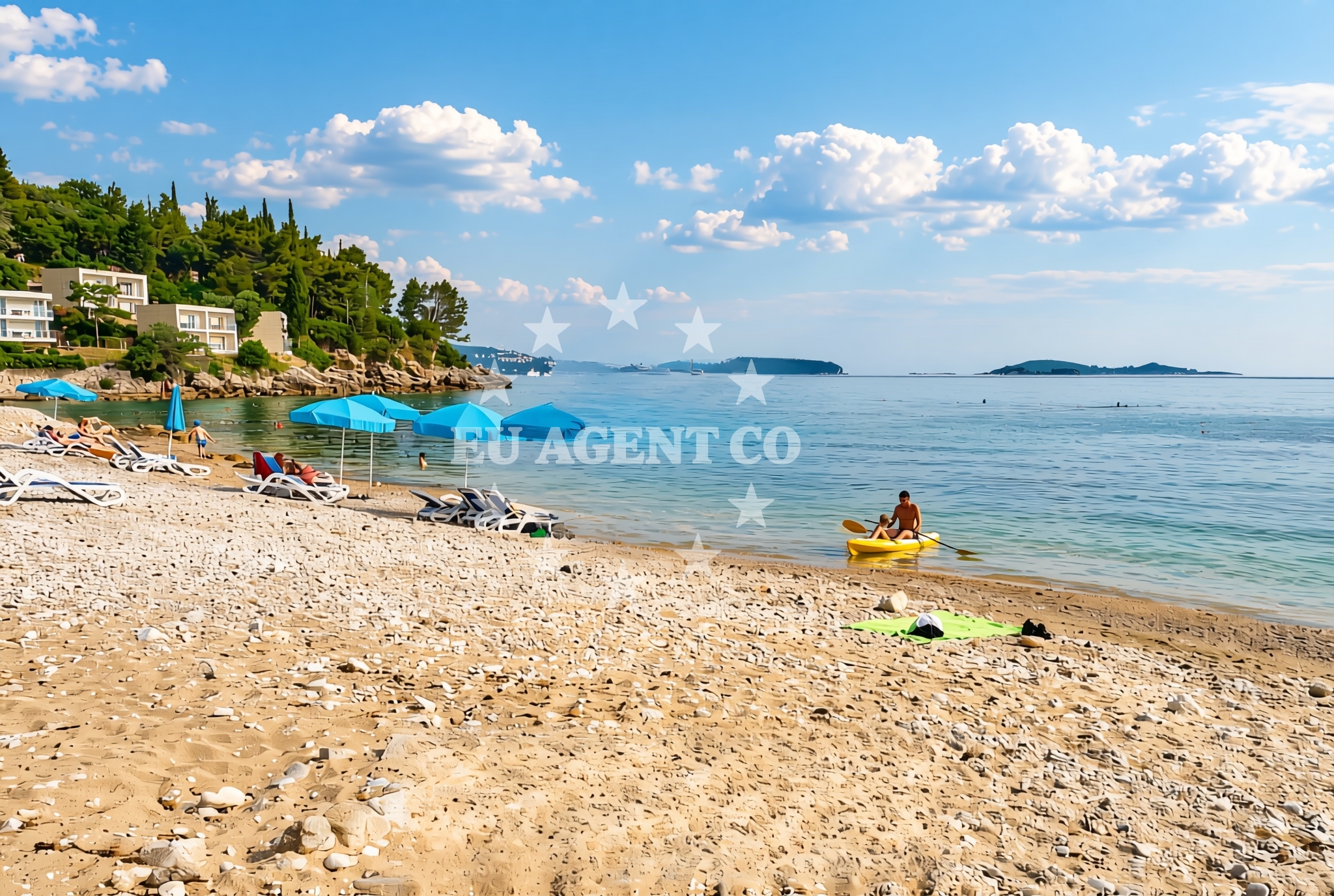 Additional view of Astarea beach in Vrelo 20, Mlini