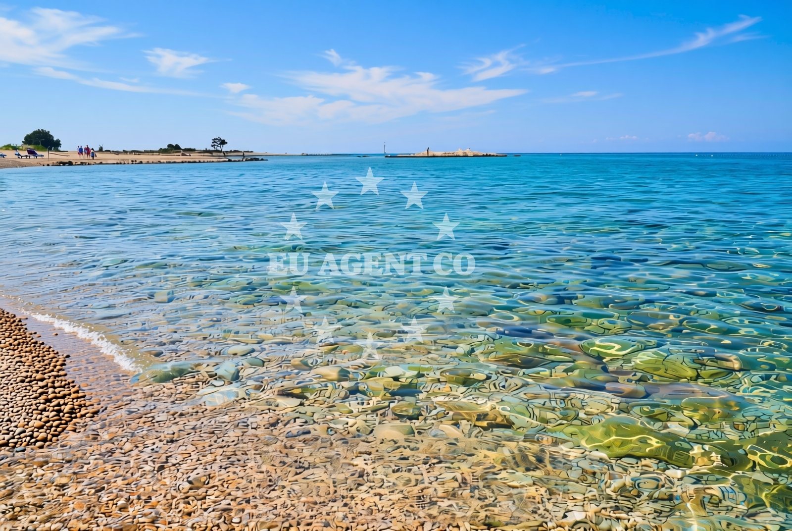 Additional view of Babe jug, Novalja (Pag) Beach in Babe jug