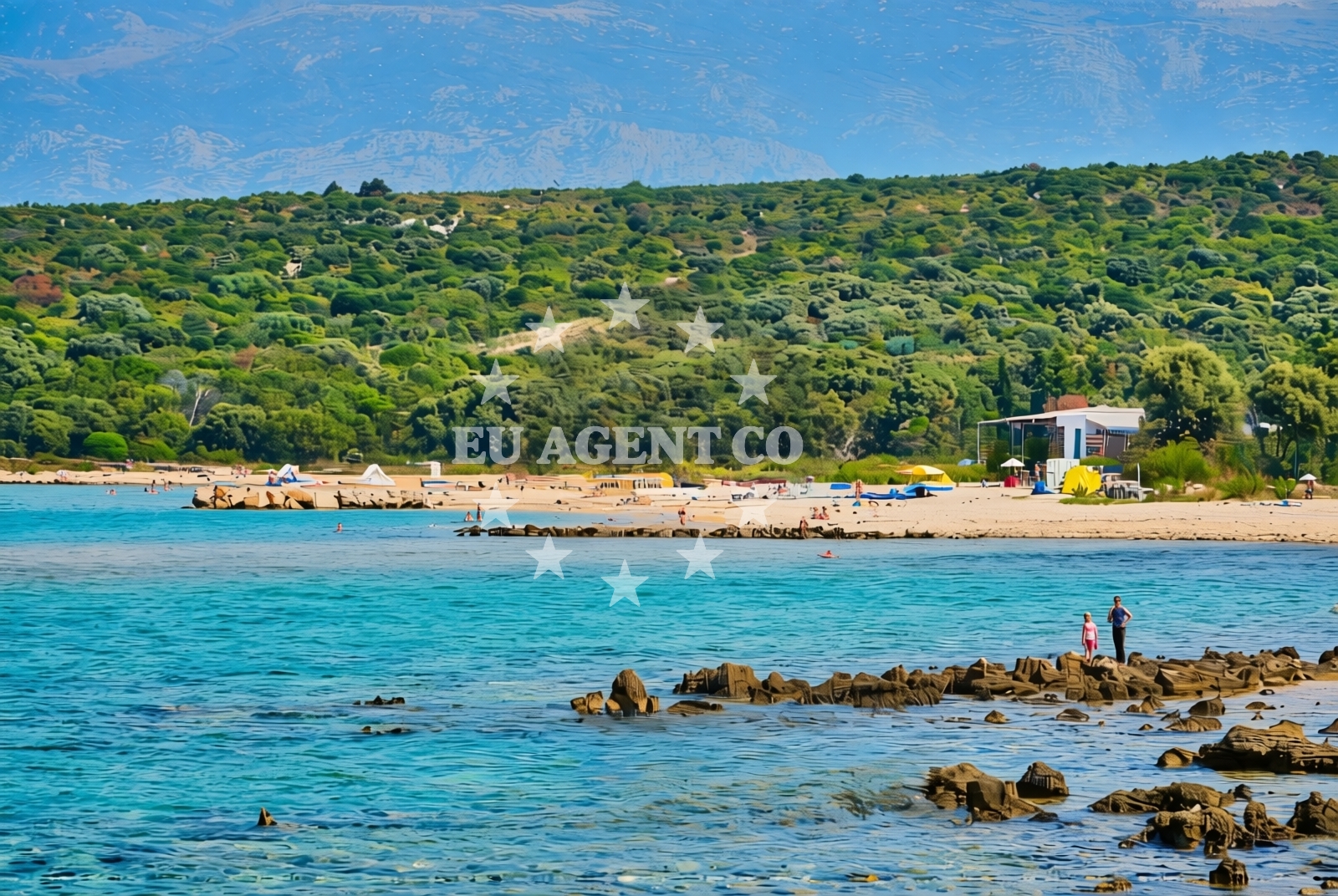 Additional view of Babe jug, Novalja (Pag) Beach in Babe jug
