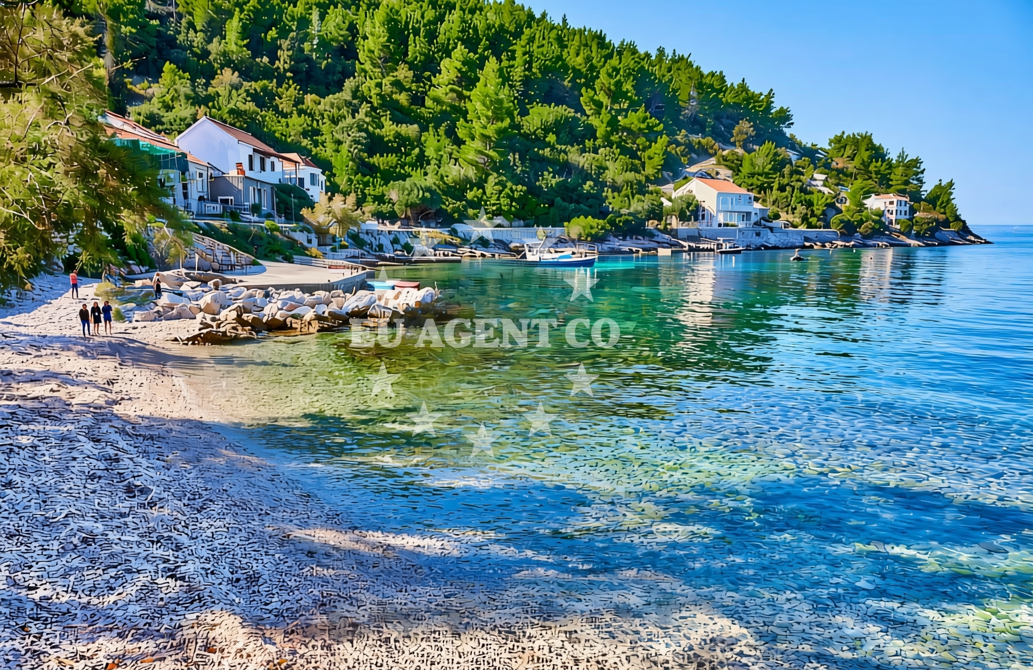 Additional view of Babina beach in Danca-Babina bb, Blato