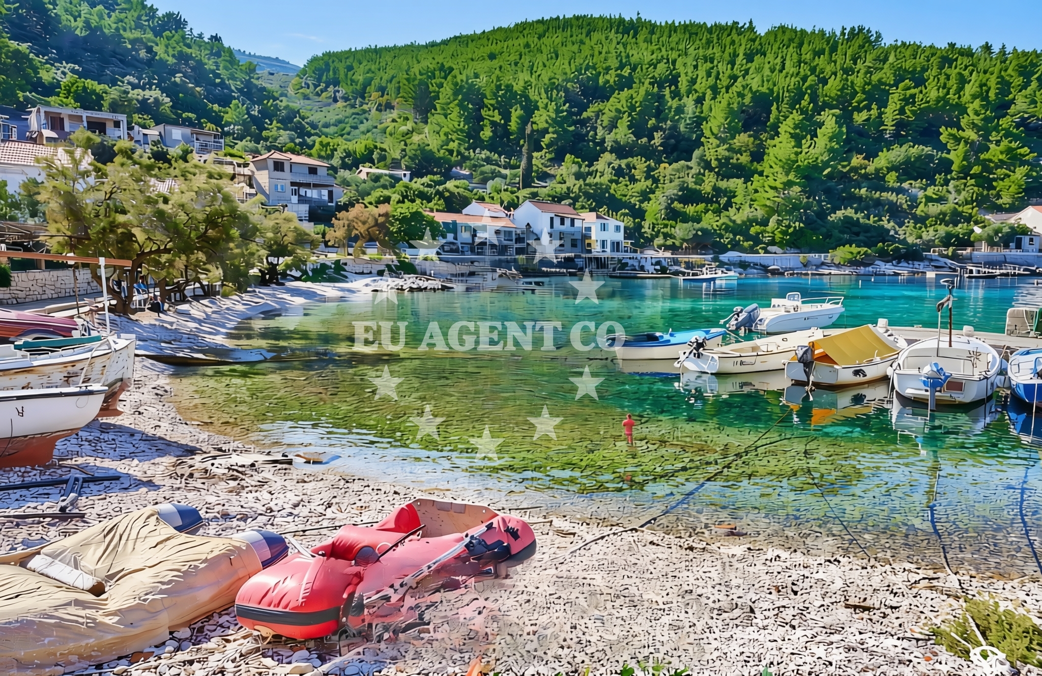 Additional view of Babina beach in Danca-Babina bb, Blato