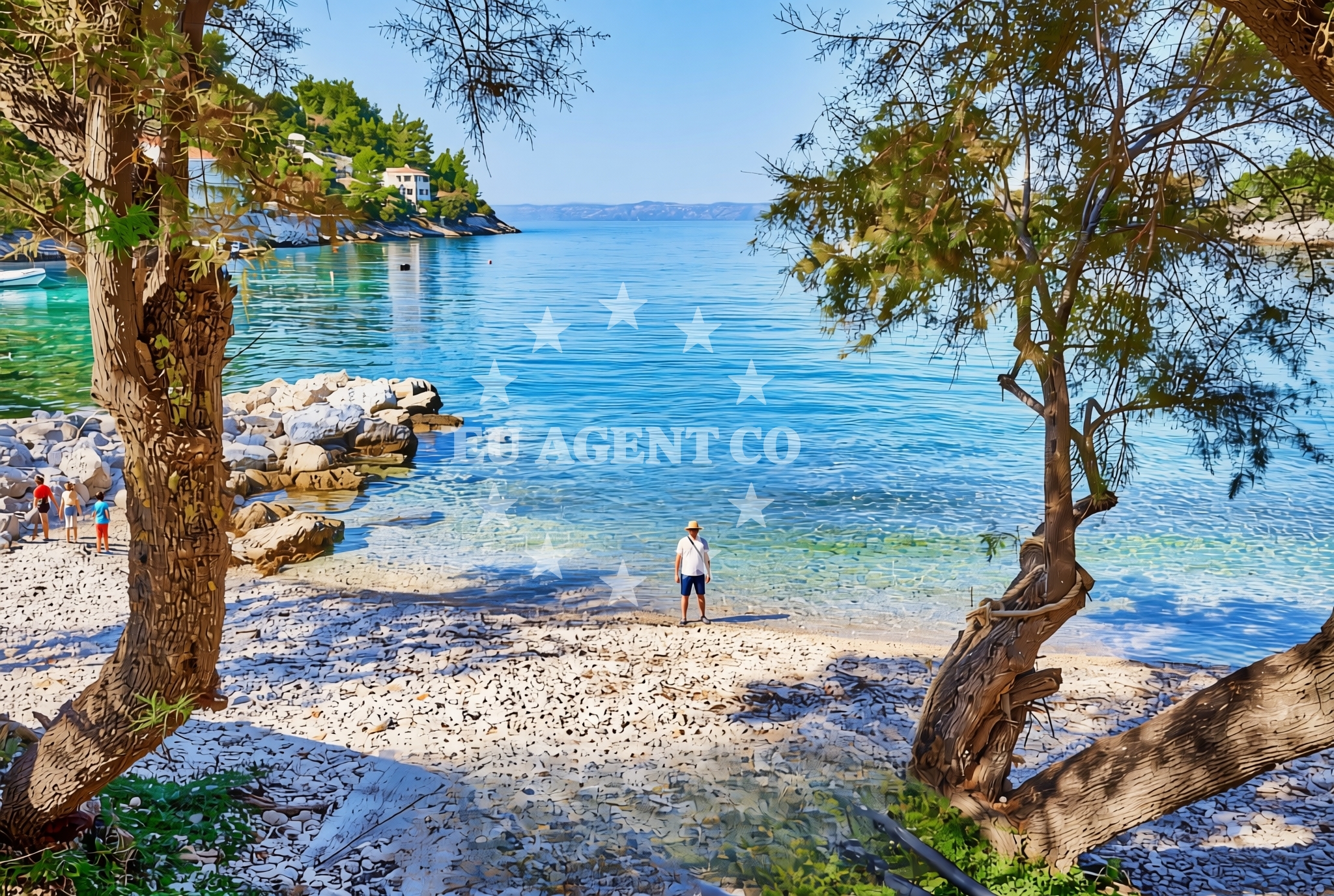 Additional view of Babina beach in Danca-Babina bb, Blato