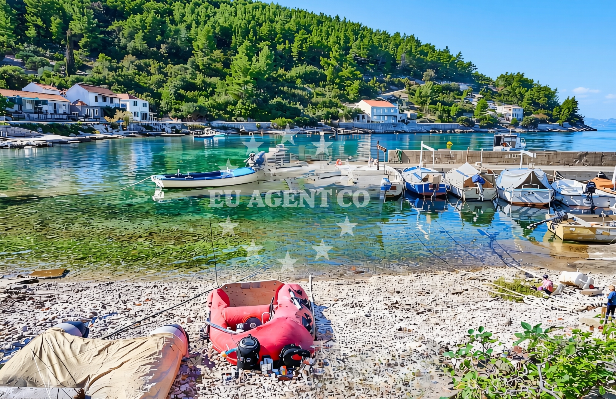 Additional view of Babina beach in Danca-Babina bb, Blato