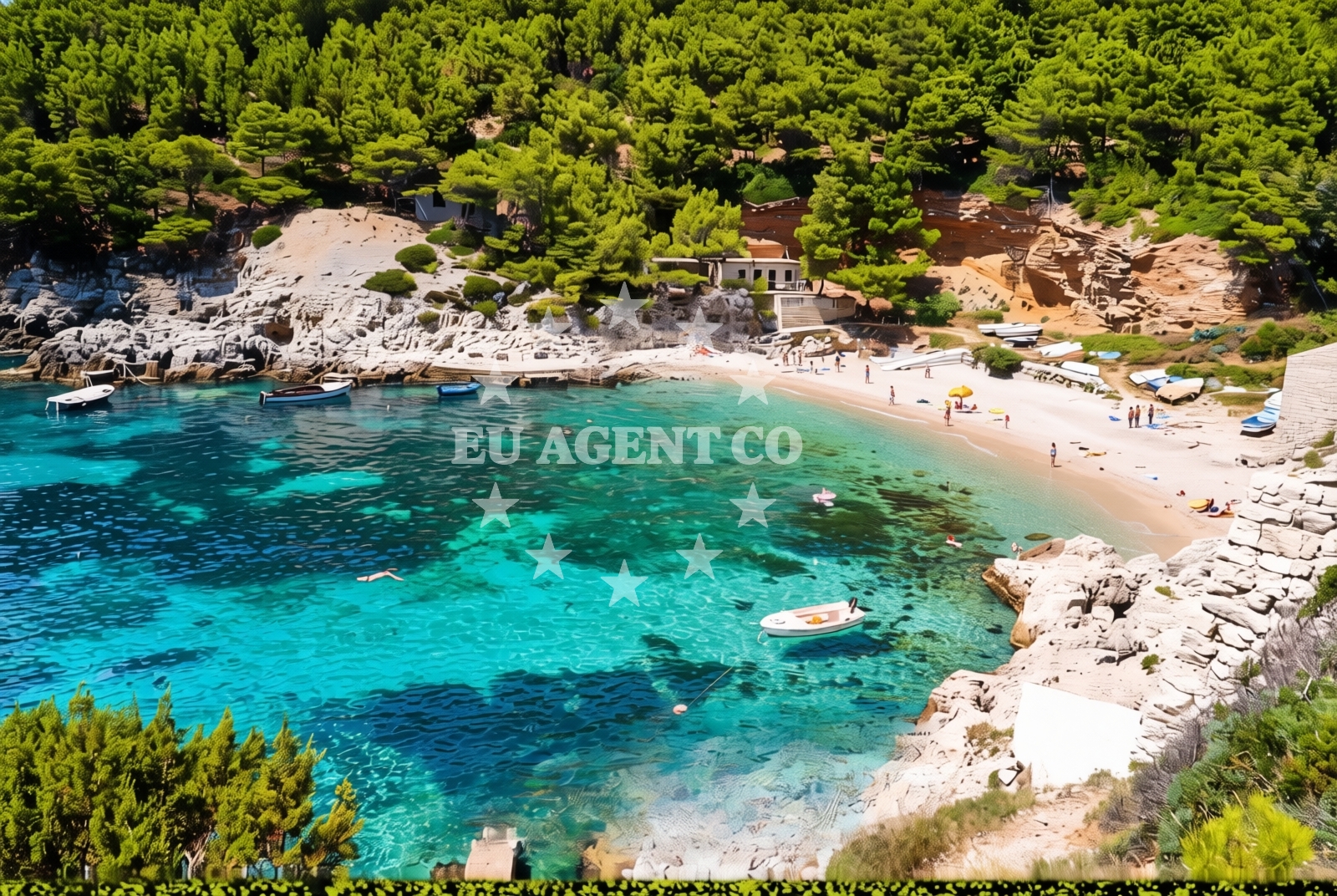 Additional view of Babino Polje (Mljet): beaches and coves (1) in Babino Polje (Mljet)