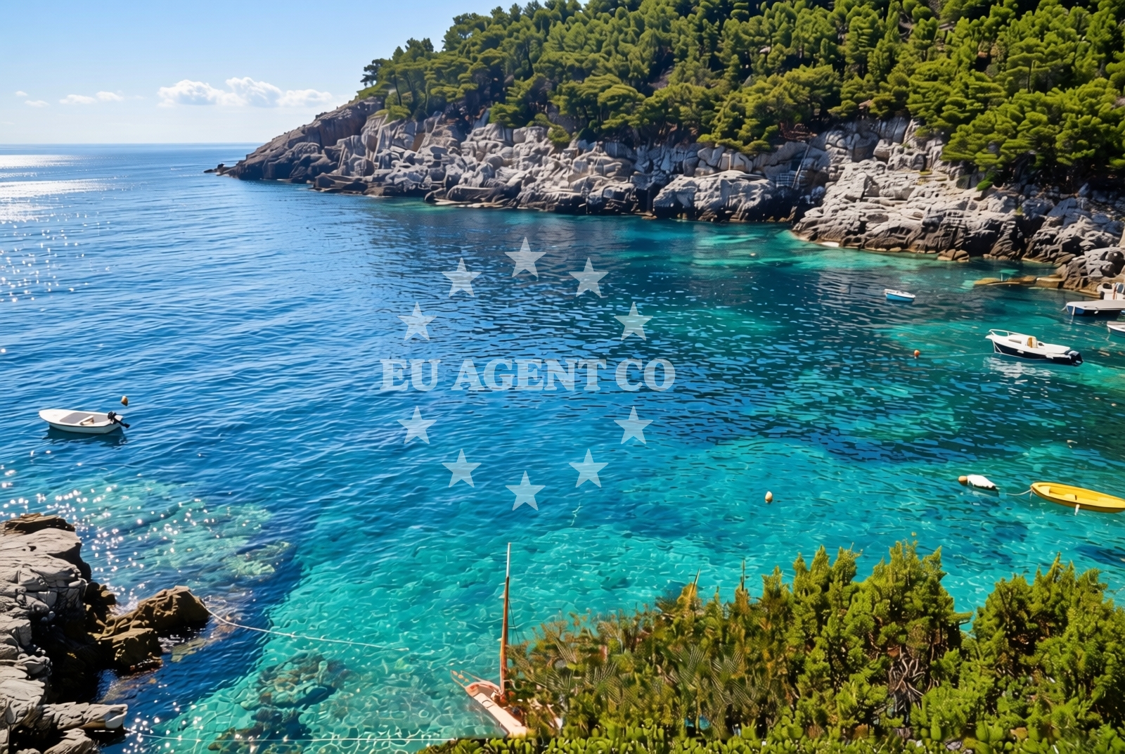Additional view of Babino Polje (Mljet): beaches and coves (1) in Babino Polje (Mljet)