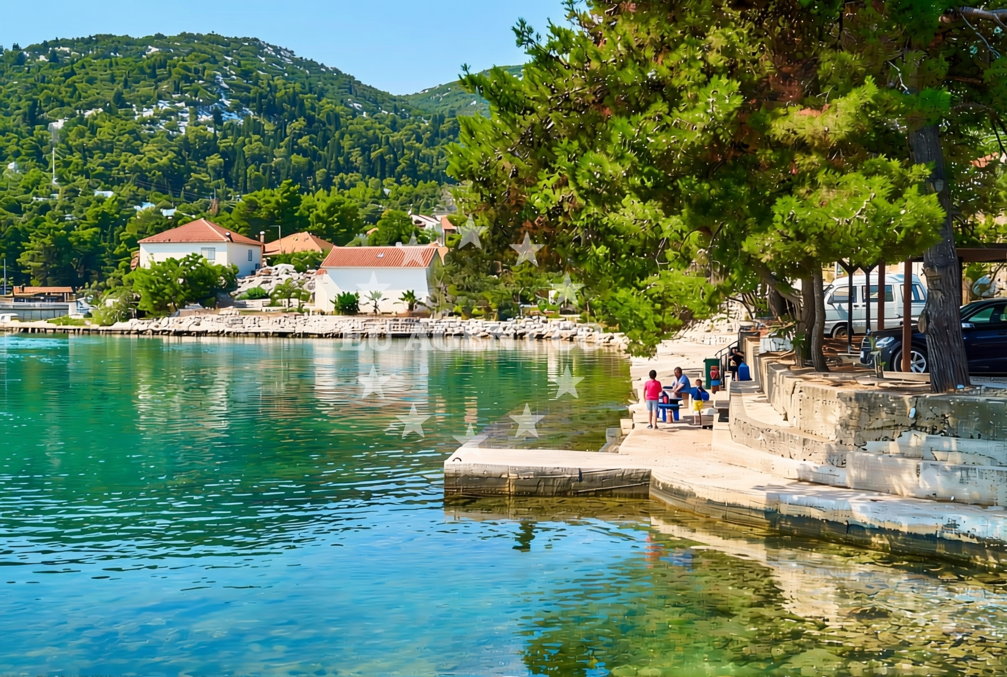 Additional view of Baćina, Baćina Beach in Baćina