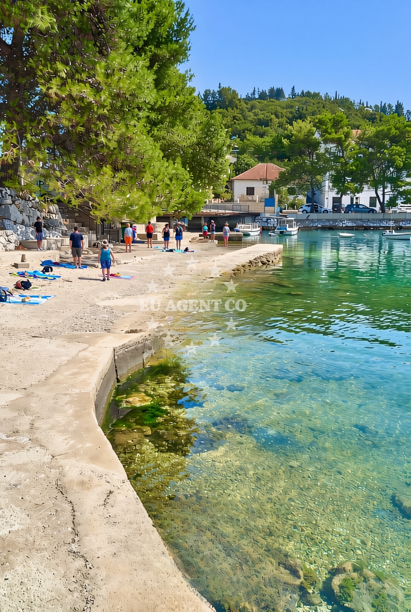 Additional view of Baćina, Baćina Beach in Baćina