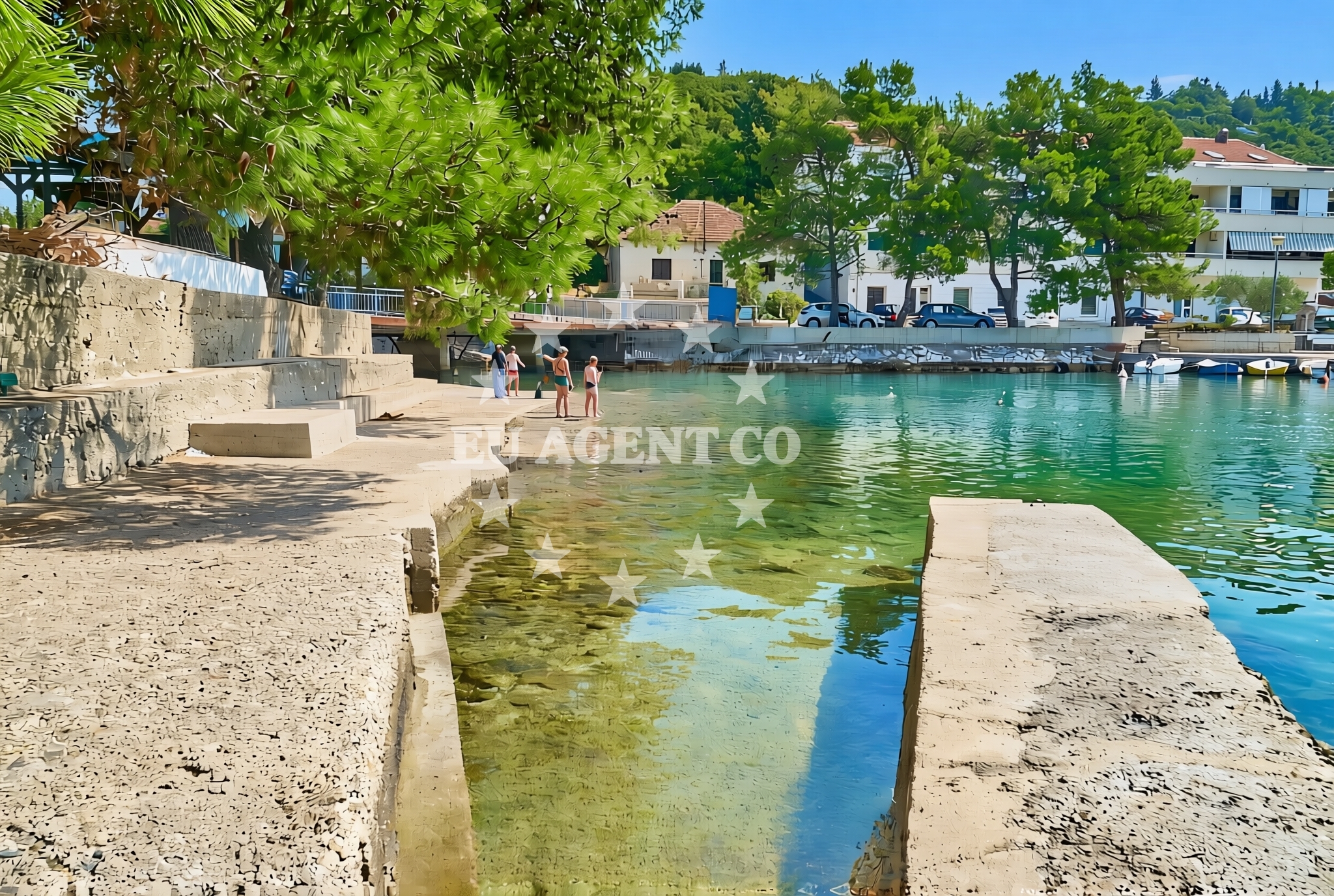 Additional view of Baćina, Baćina Beach in Baćina