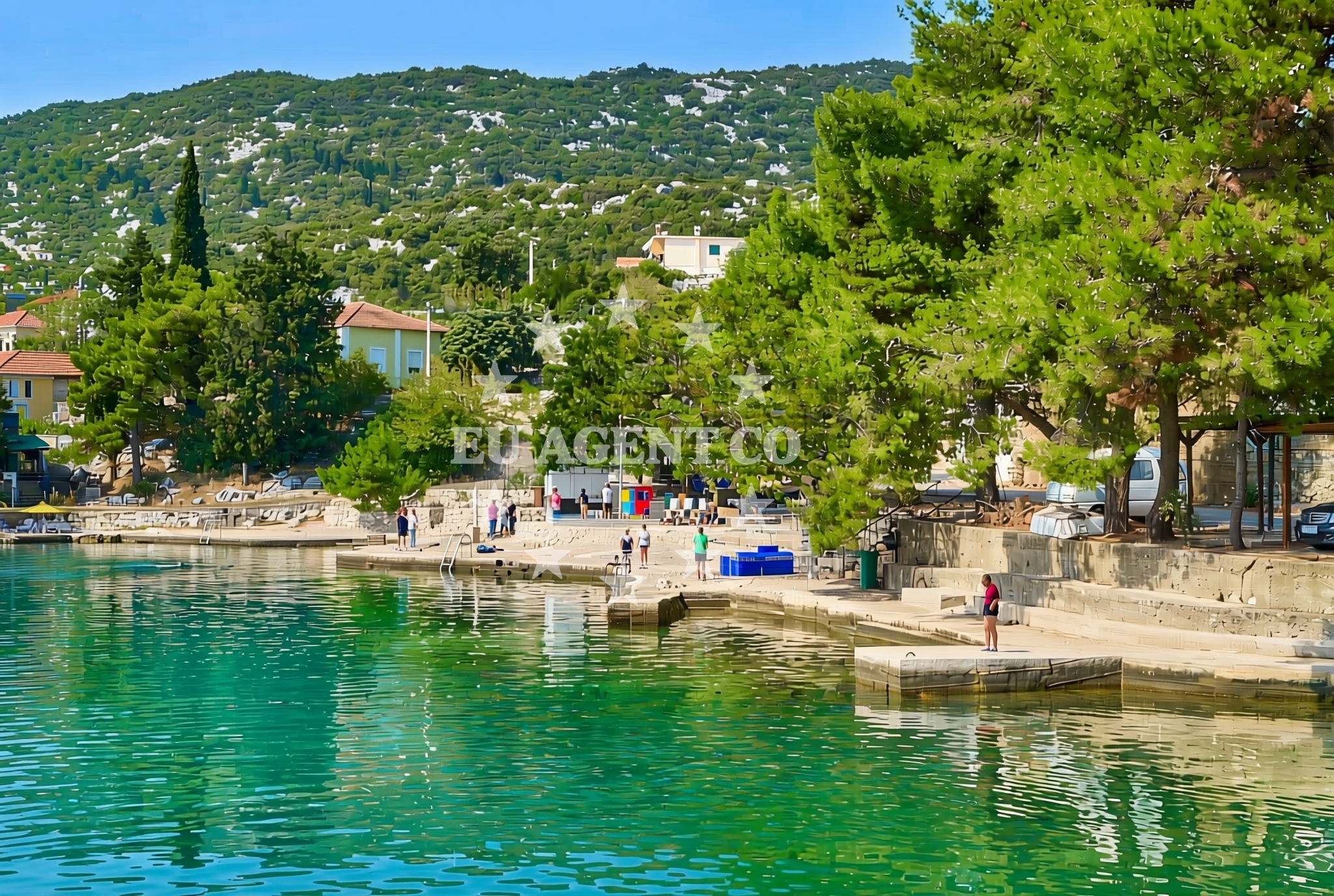 Additional view of Baćina: beaches and coves (2) in Baćina