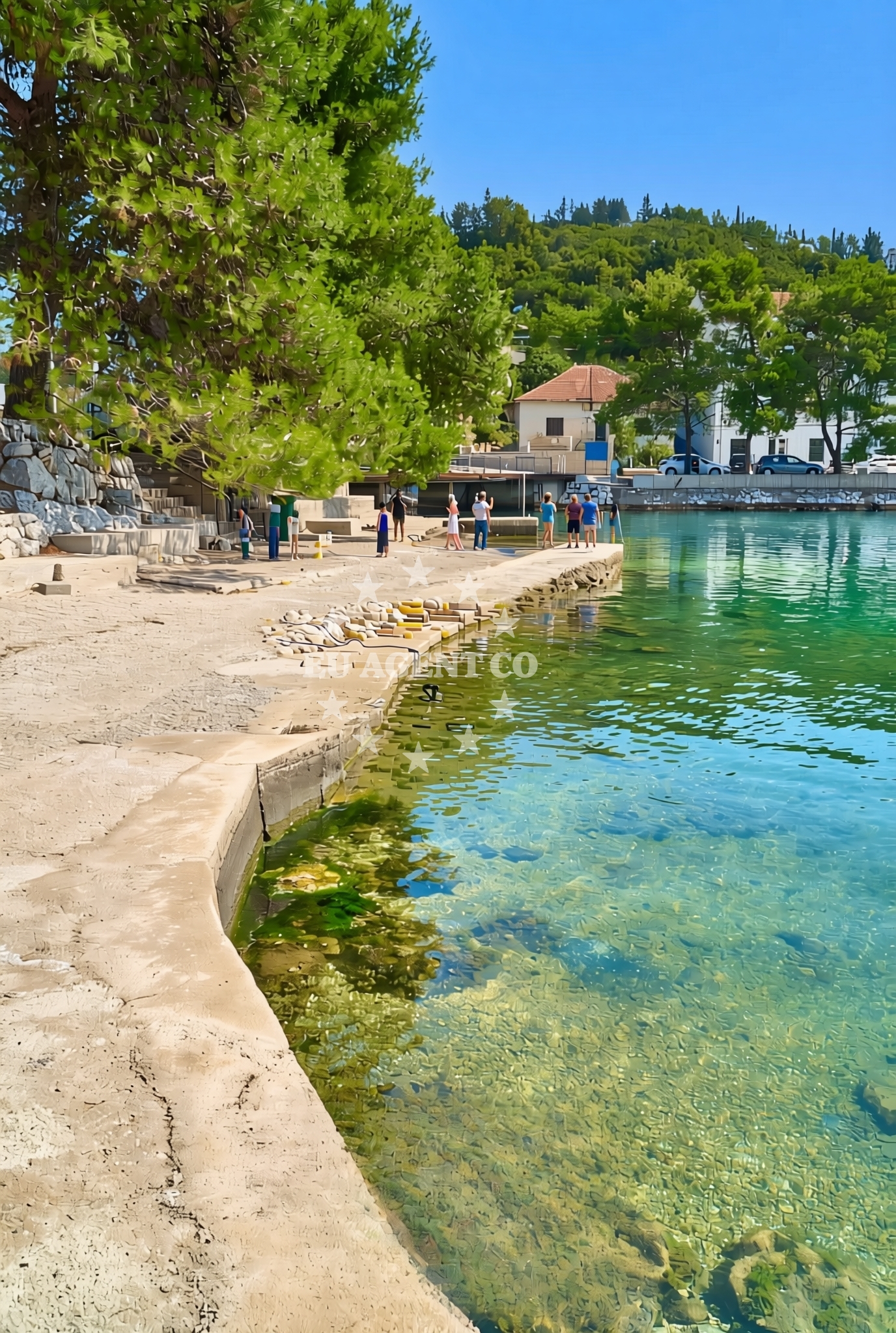 Additional view of Baćina: beaches and coves (2) in Baćina