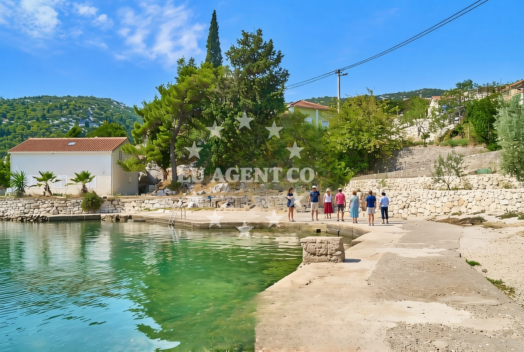 Additional view of Baćina: beaches and coves (2) in Baćina