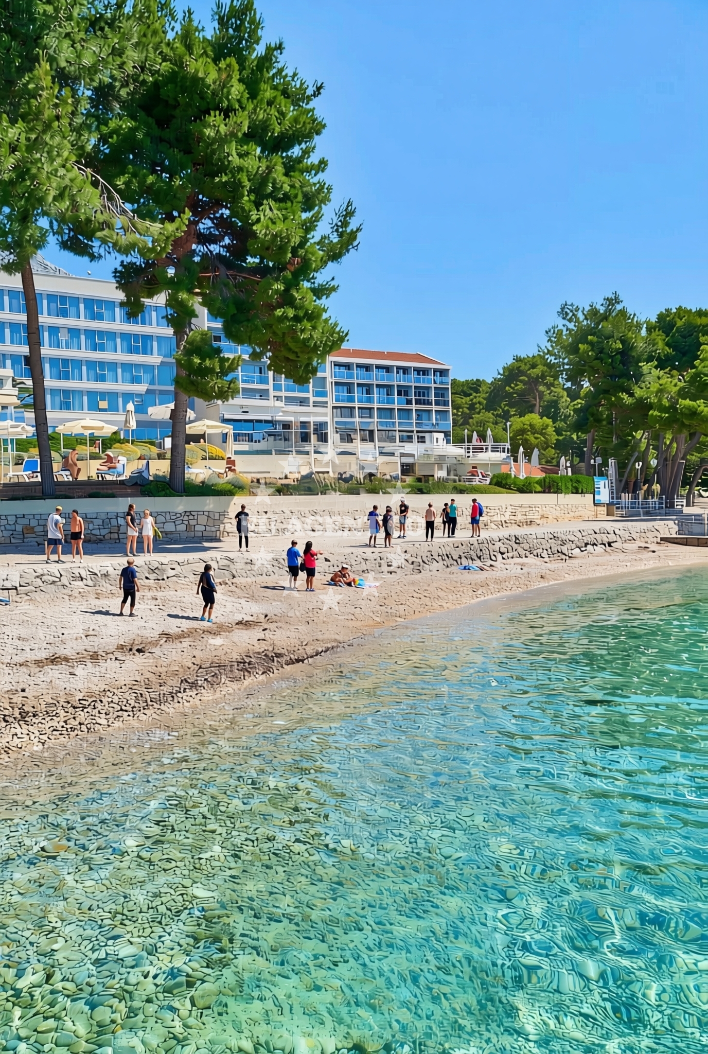 Additional view of Bacva beach in Sveti Križ, Orebić