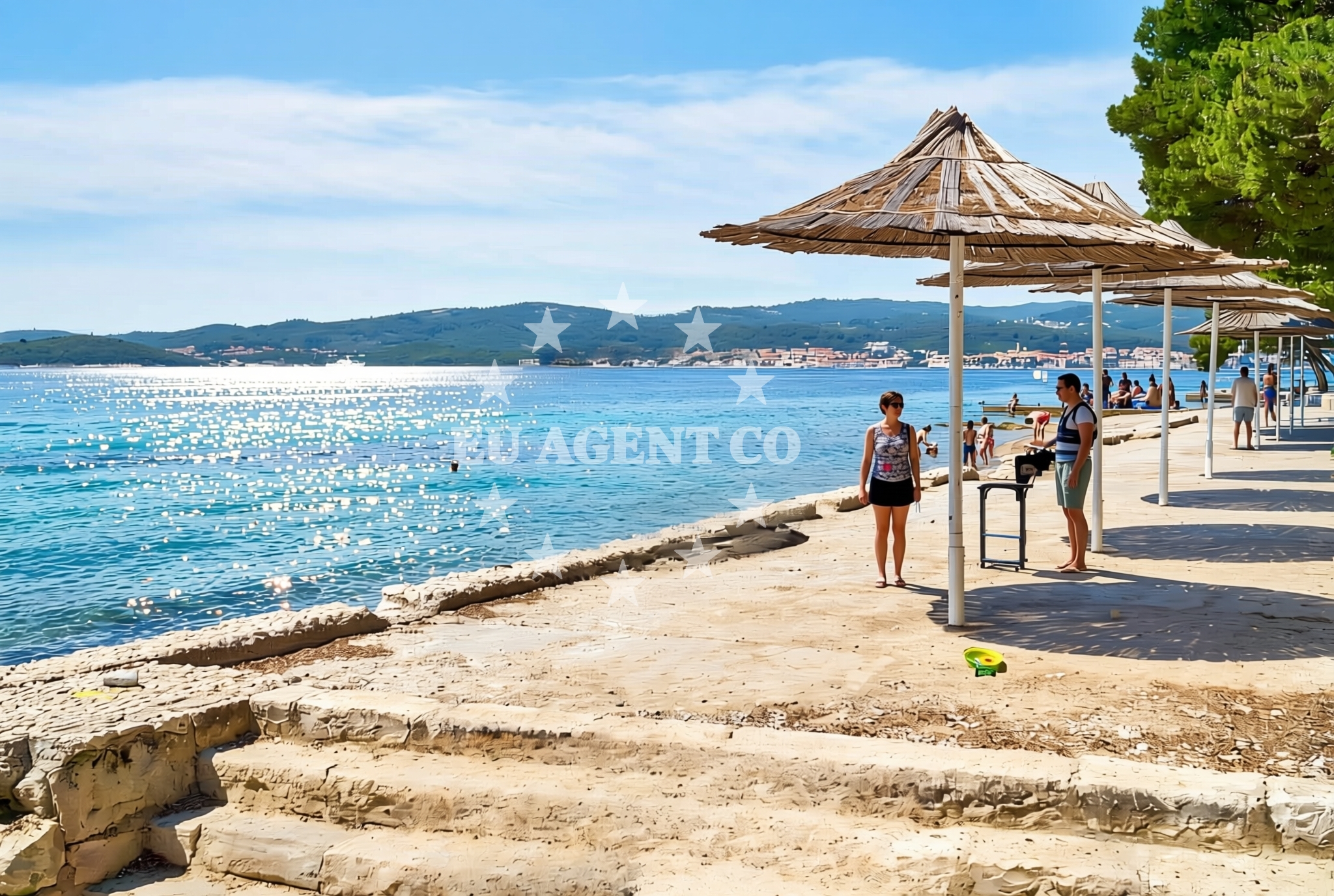 Additional view of Bacva beach in Sveti Križ, Orebić