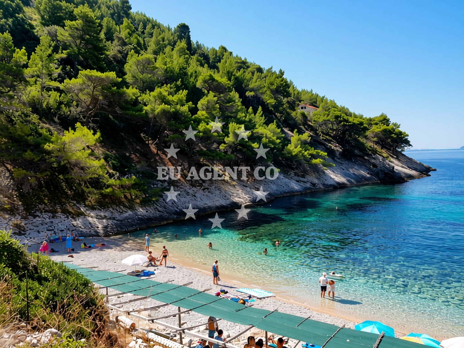 Additional view of Bacva Beach in Pupnat 218, Pupnat