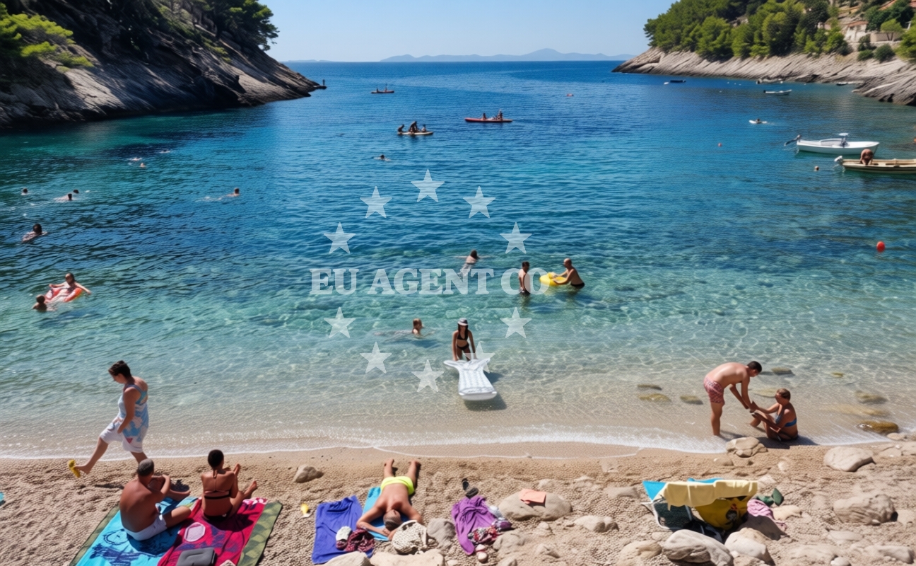 Additional view of Bacva Beach in Pupnat 218, Pupnat