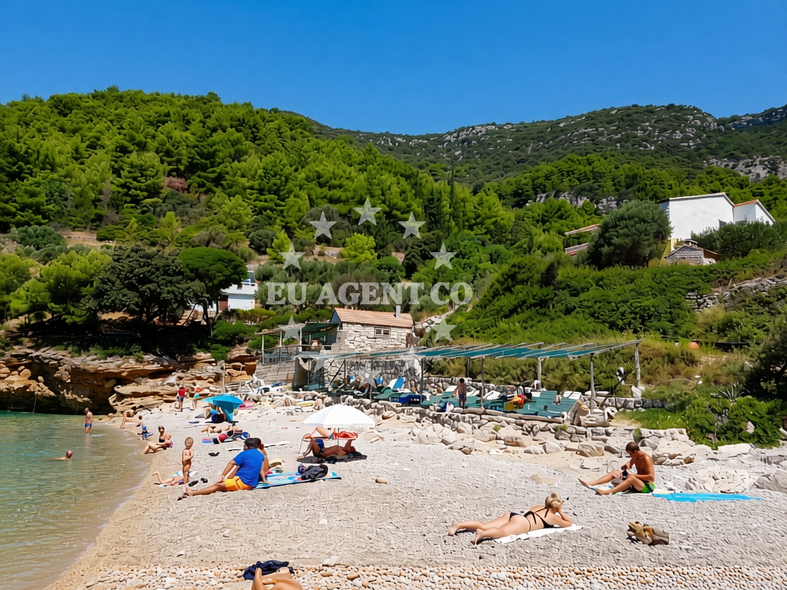 Additional view of Bacva Beach in Pupnat 218, Pupnat