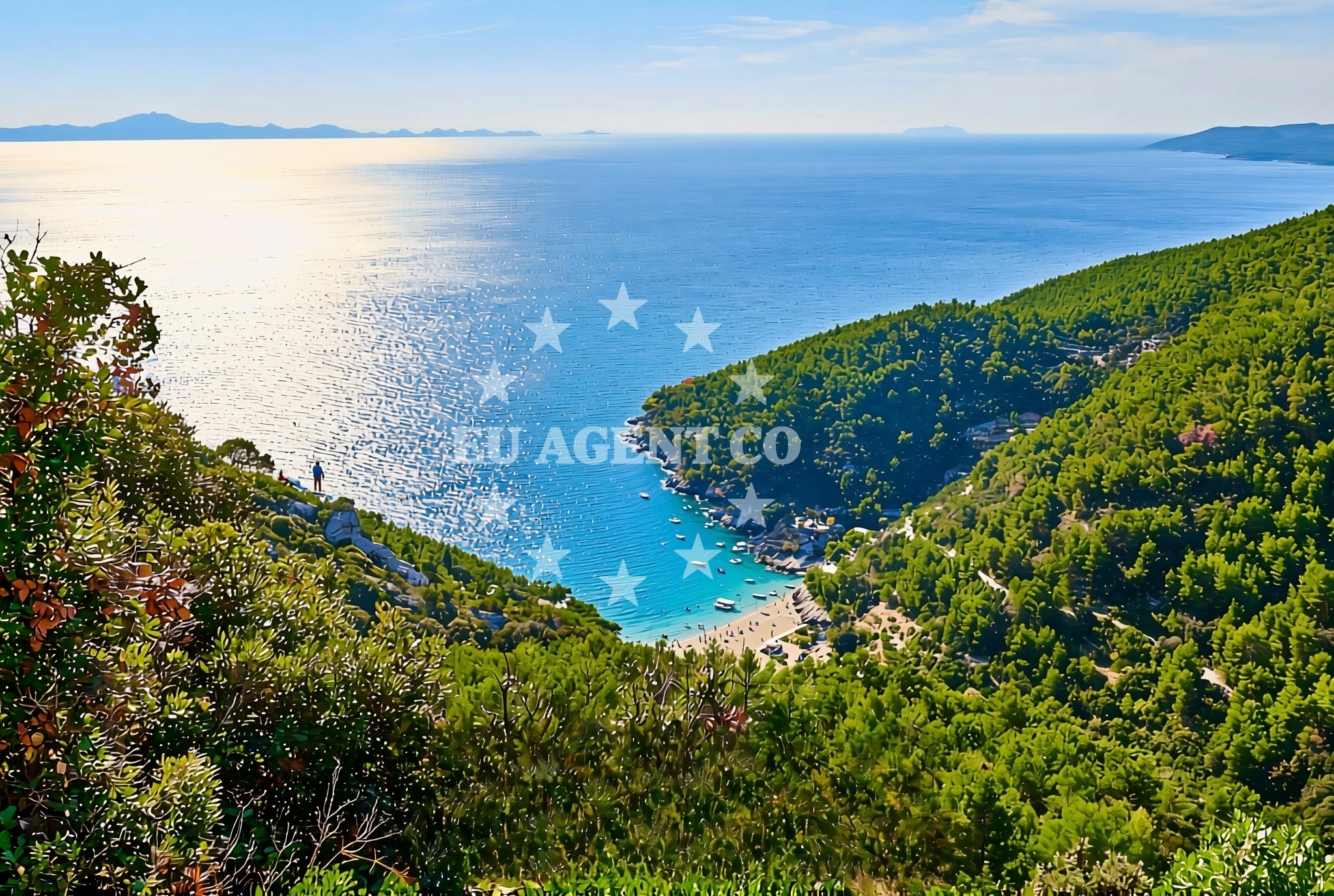 Additional view of Bacva Beach in Pupnat 218, Pupnat