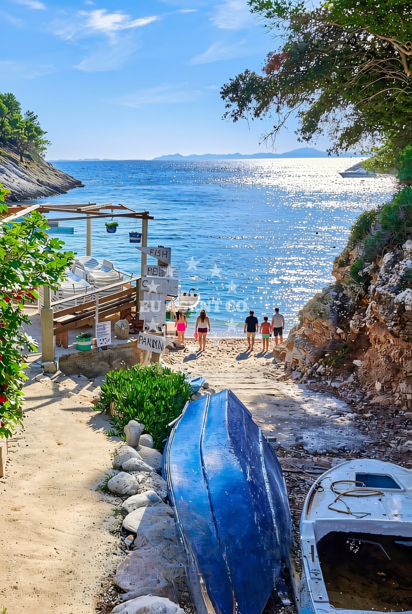 Additional view of Bacva Beach in Pupnat 218, Pupnat