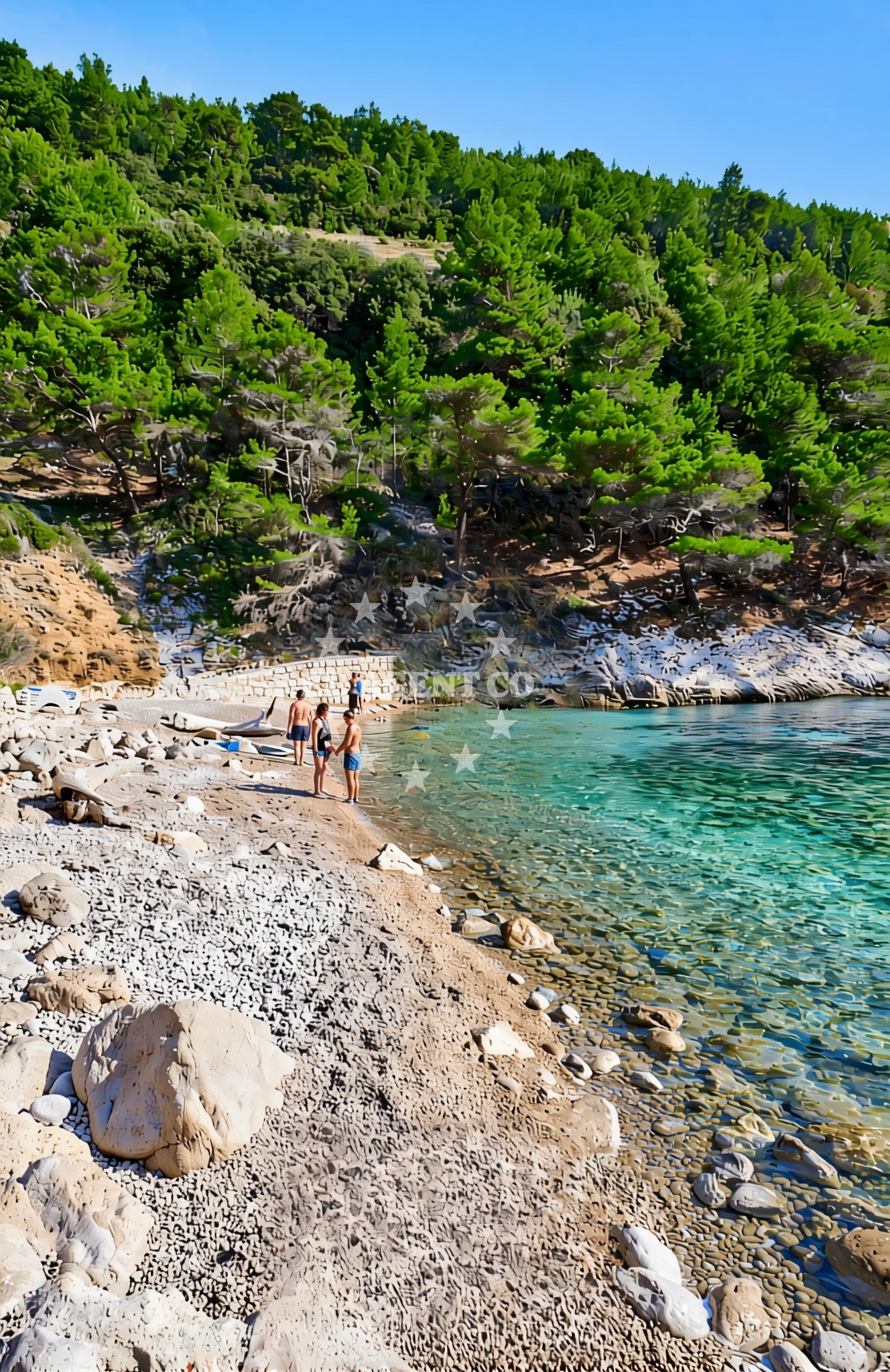 Additional view of Bacva Beach in Pupnat 218, Pupnat