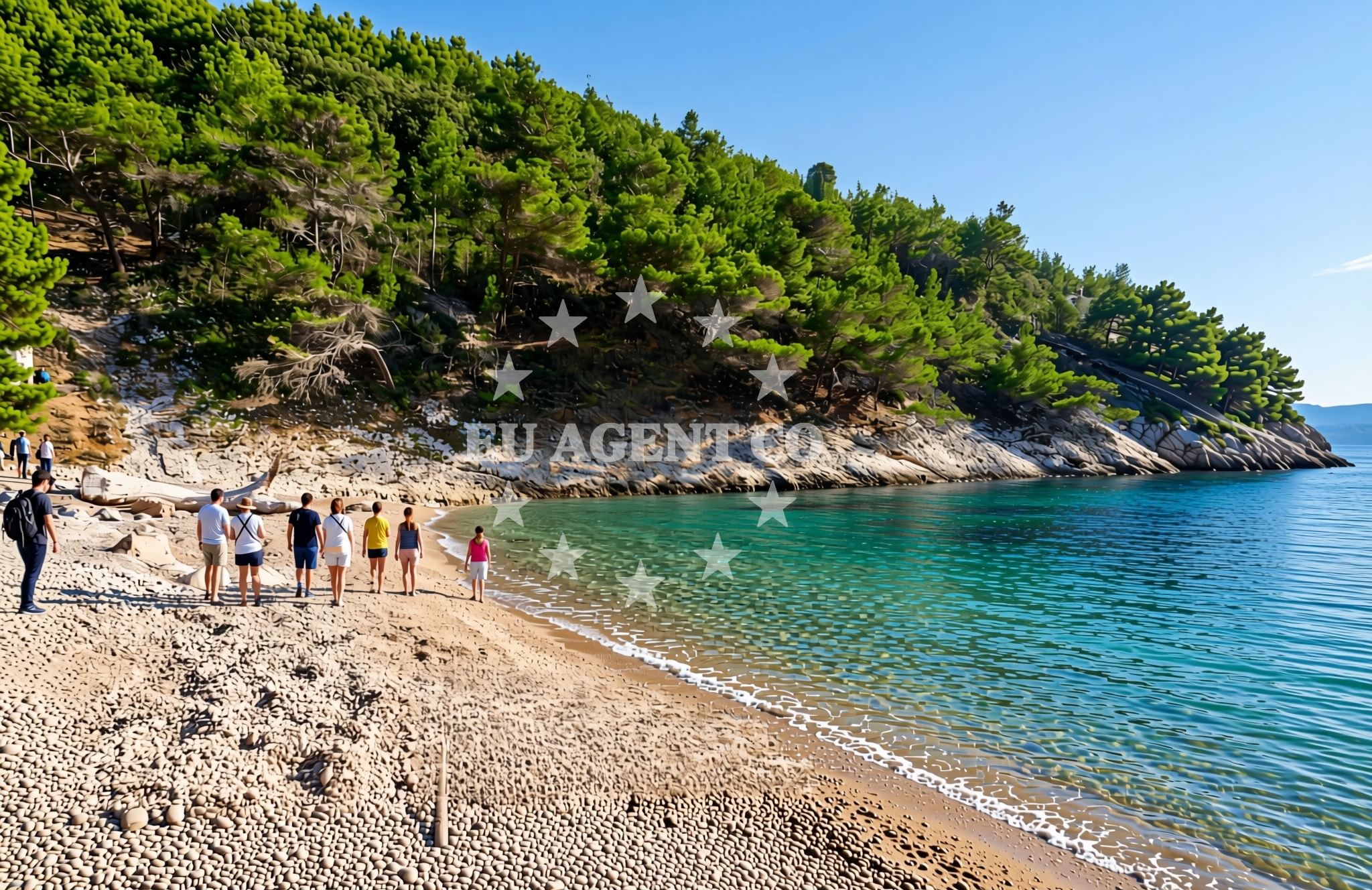 Additional view of Bacva Beach in Pupnat 218, Pupnat