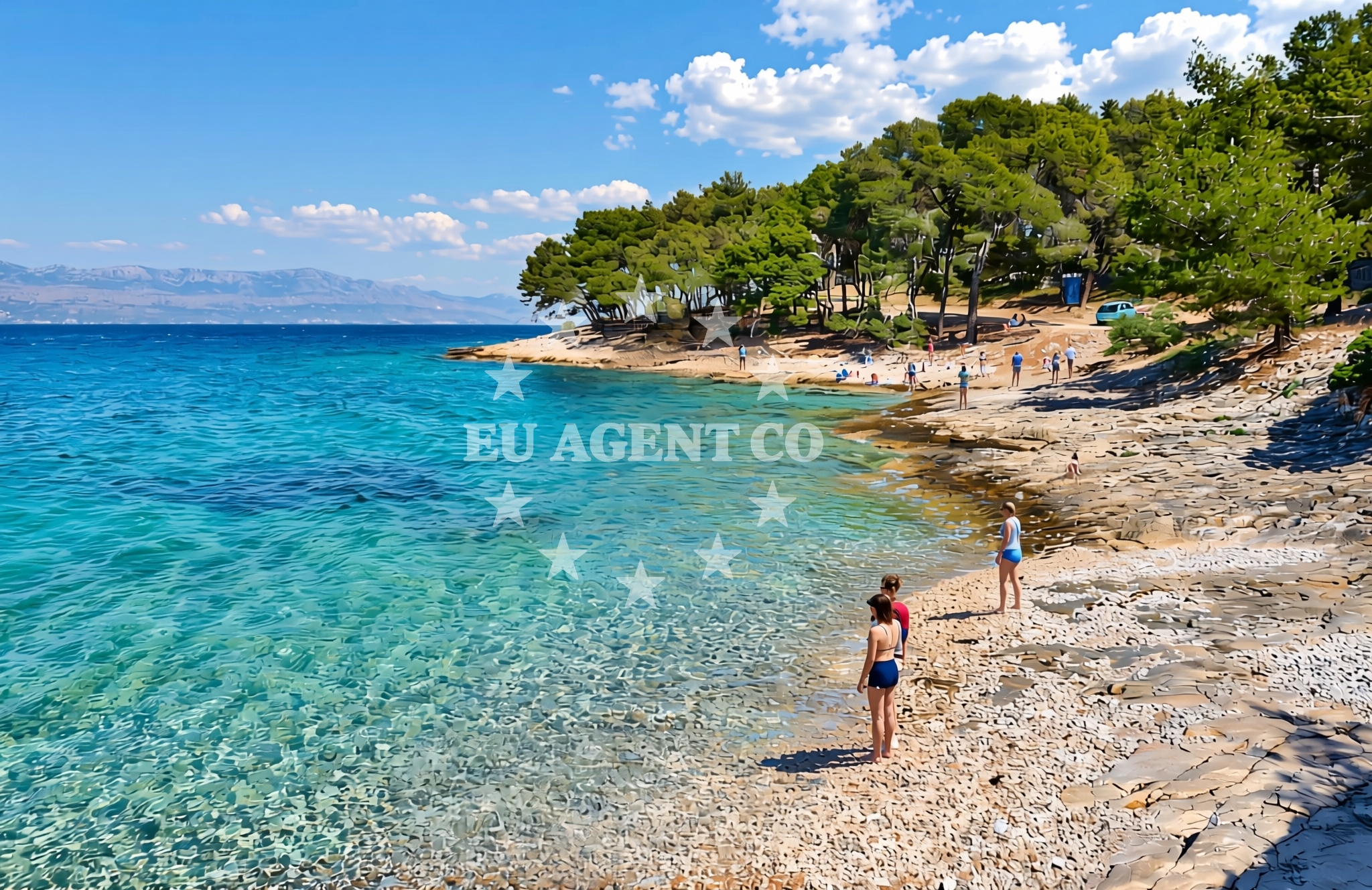 Additional view of Bačve, Sutivan (Brač) Beach in Bačve