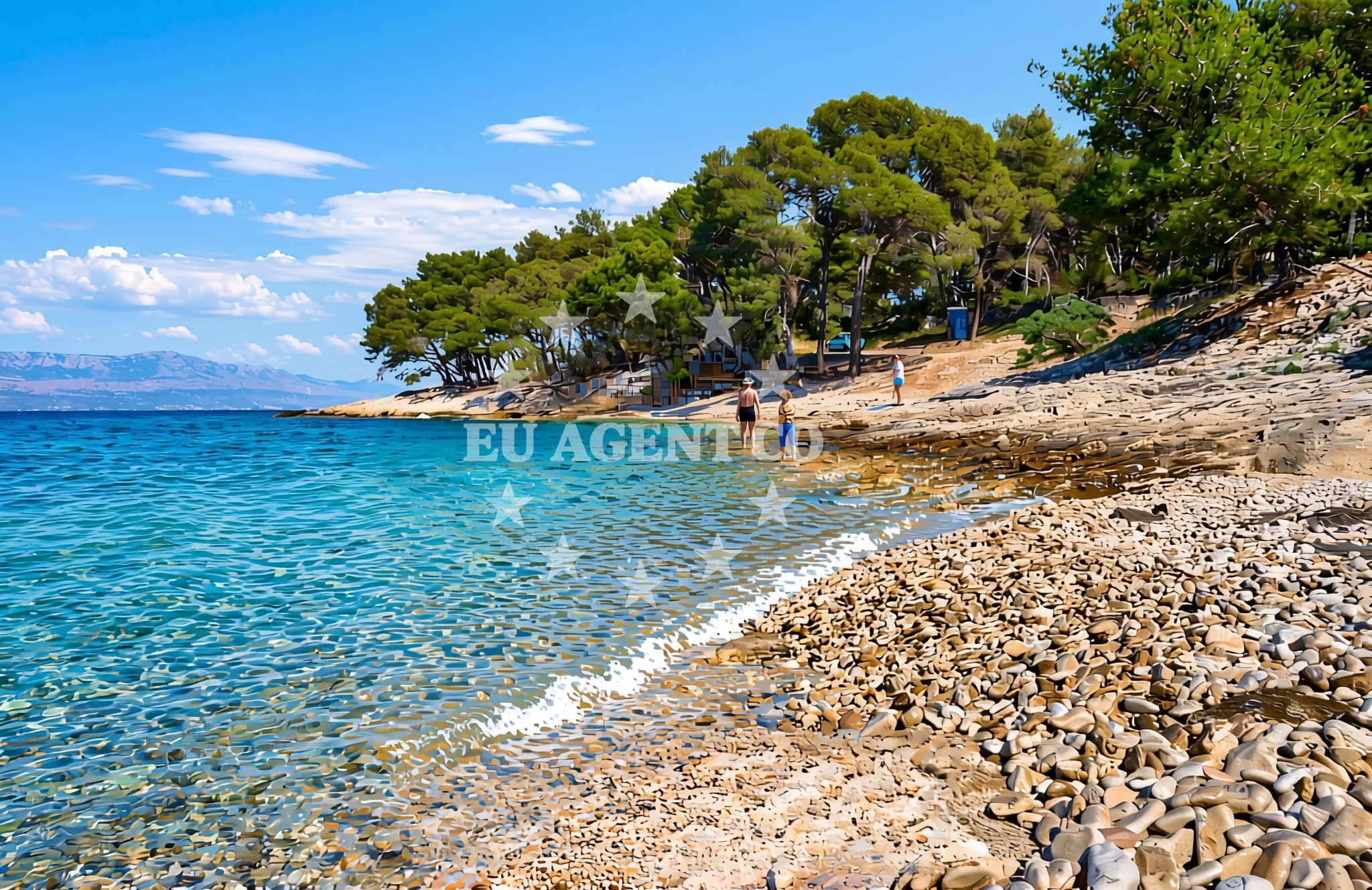 Additional view of Bačve, Sutivan (Brač) Beach in Bačve