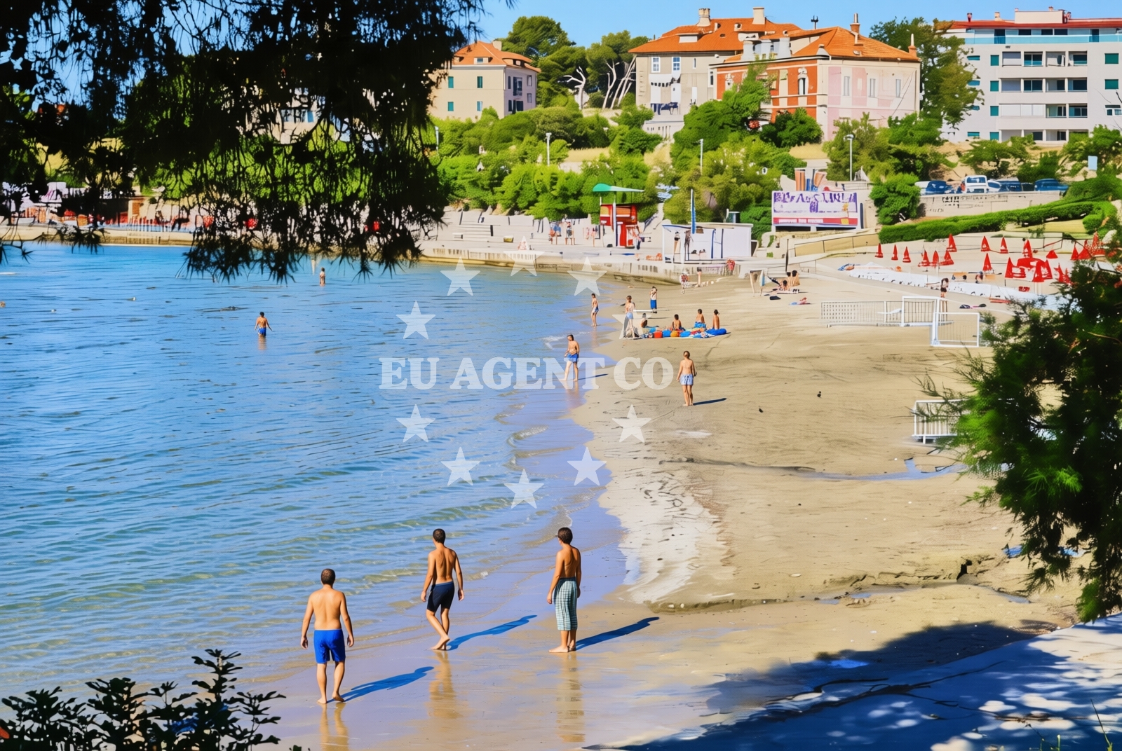 Additional view of Bacvice beach in prilaz braće Kaliterna 12, Split
