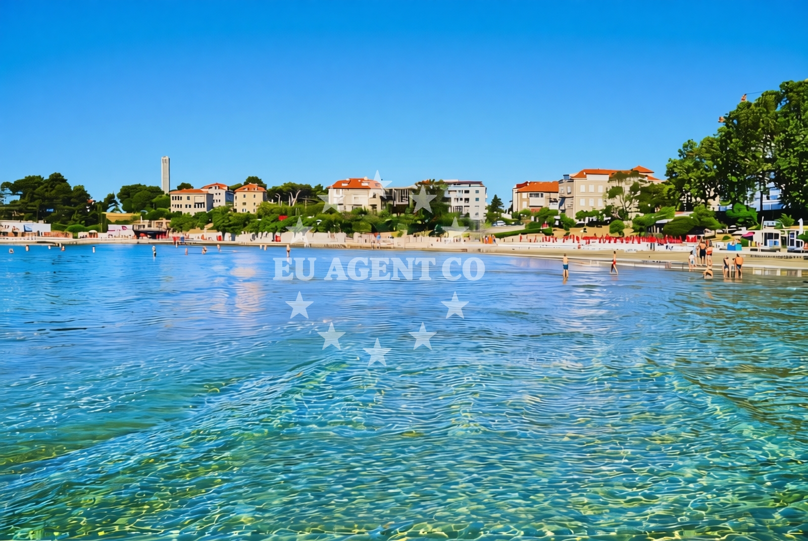 Additional view of Bacvice beach in prilaz braće Kaliterna 12, Split
