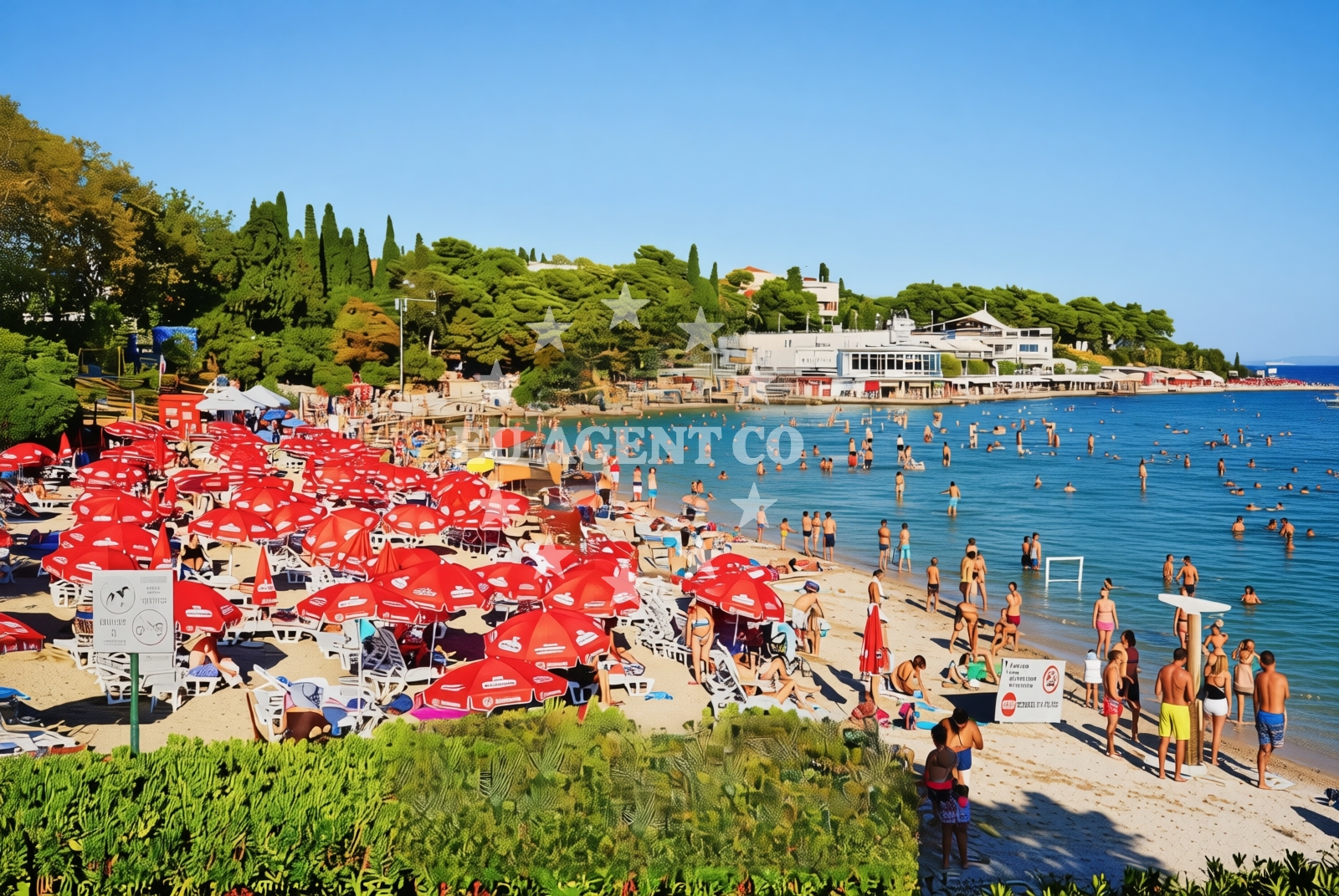 Additional view of Bacvice beach in prilaz braće Kaliterna 12, Split
