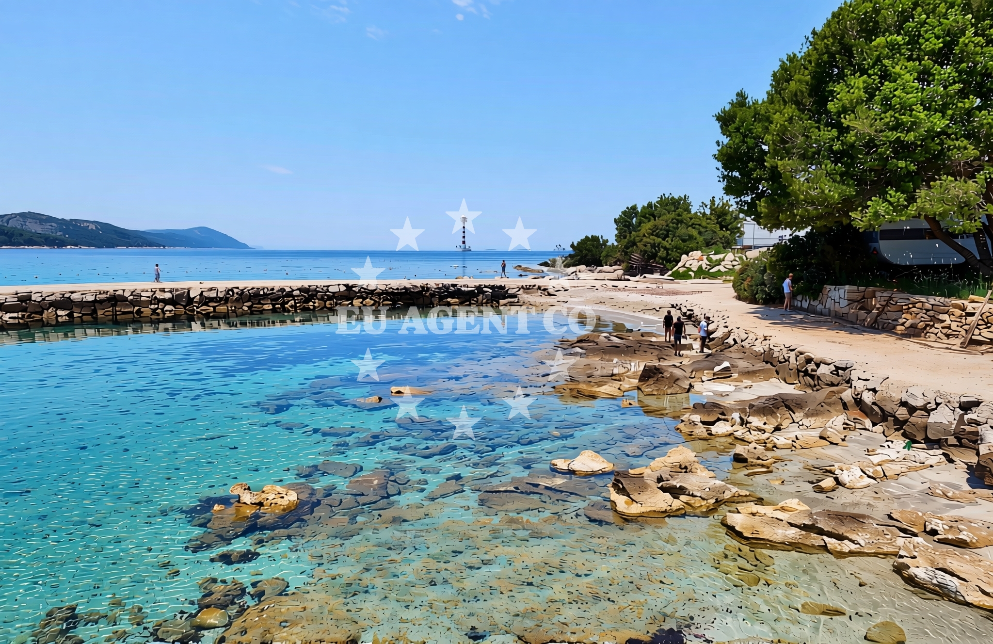 Additional view of Bad, Sućuraj (Hvar) Beach in Bad