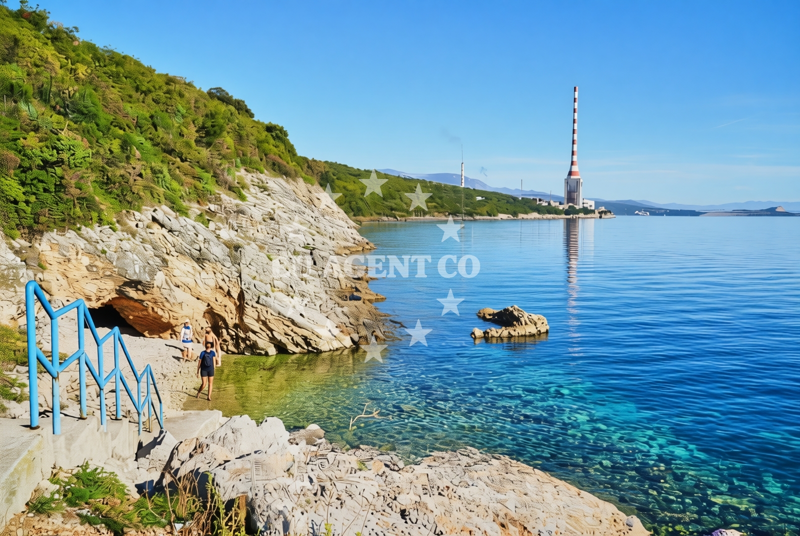 Overview of Bakar: beaches and coves in Bakar