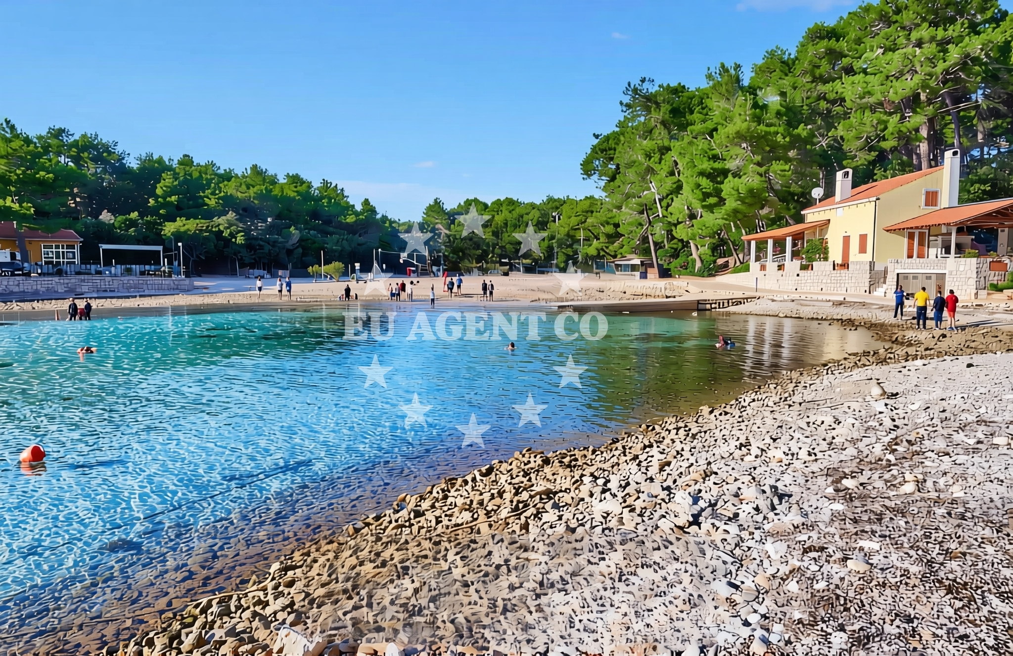 Additional view of Baldarin beach in , Punta Križa